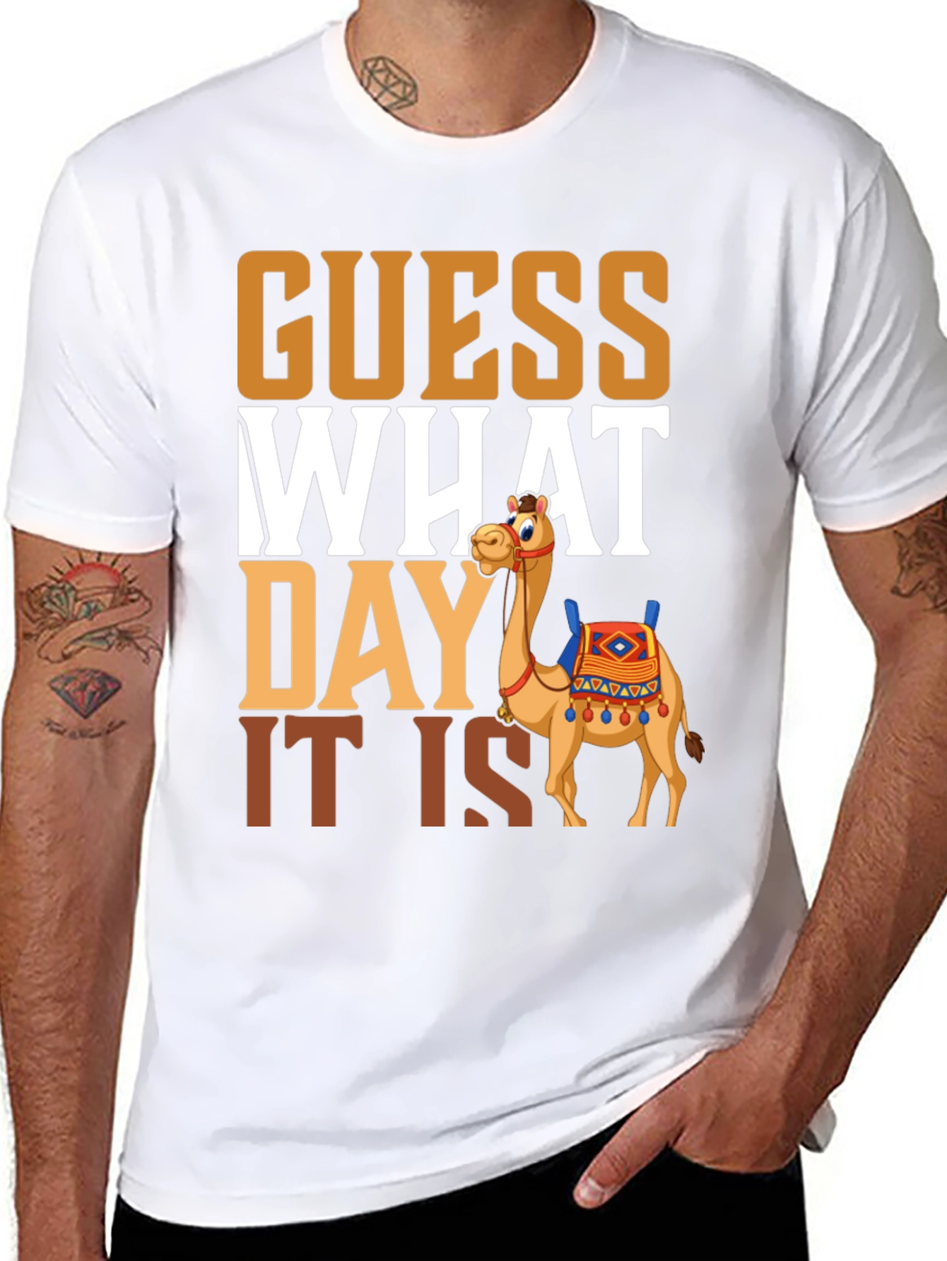 Guess What Day It Is Camel Hump Day T-Shirt
