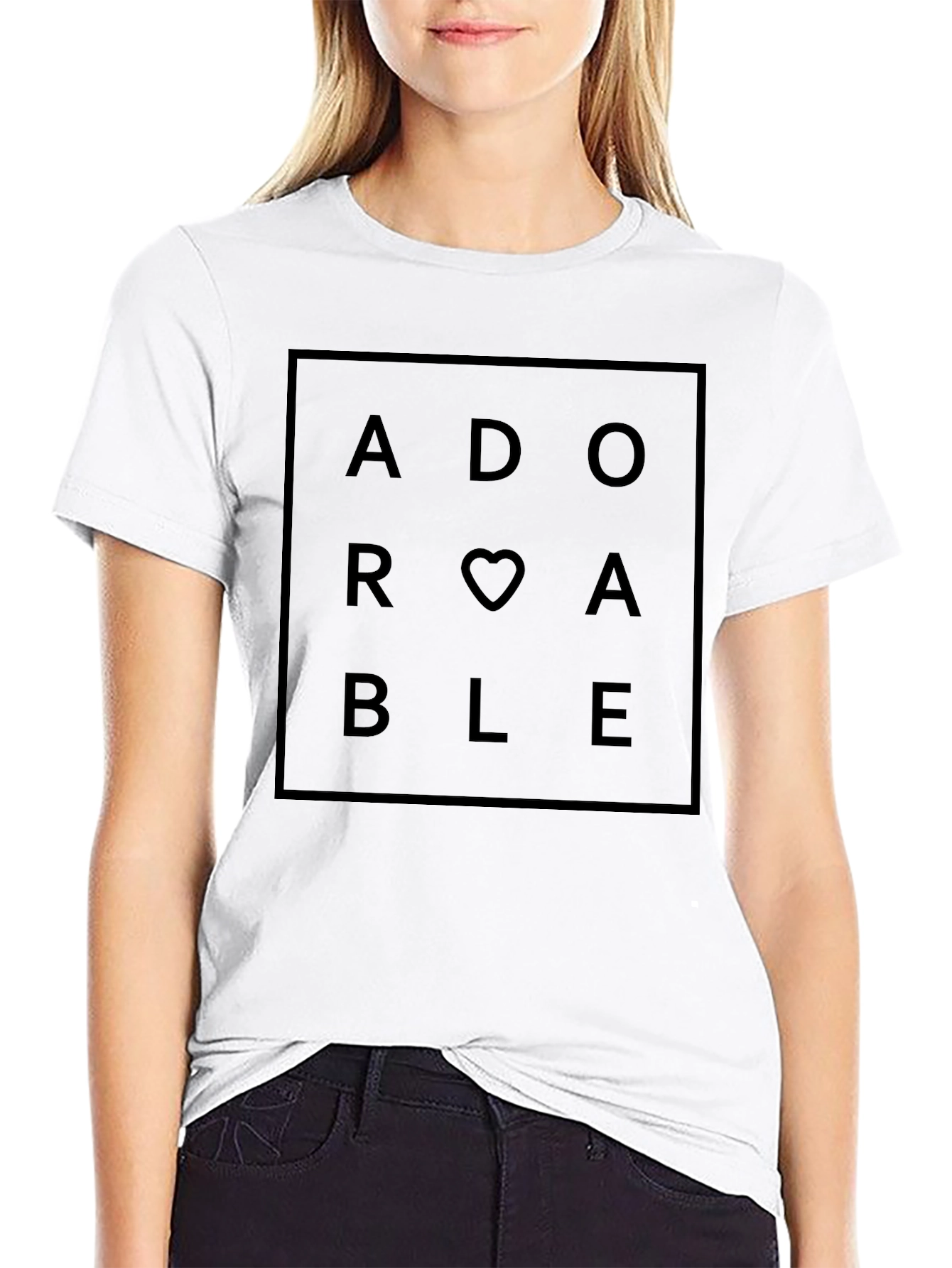Adorable Graphic Tee - Soft Style Comfort