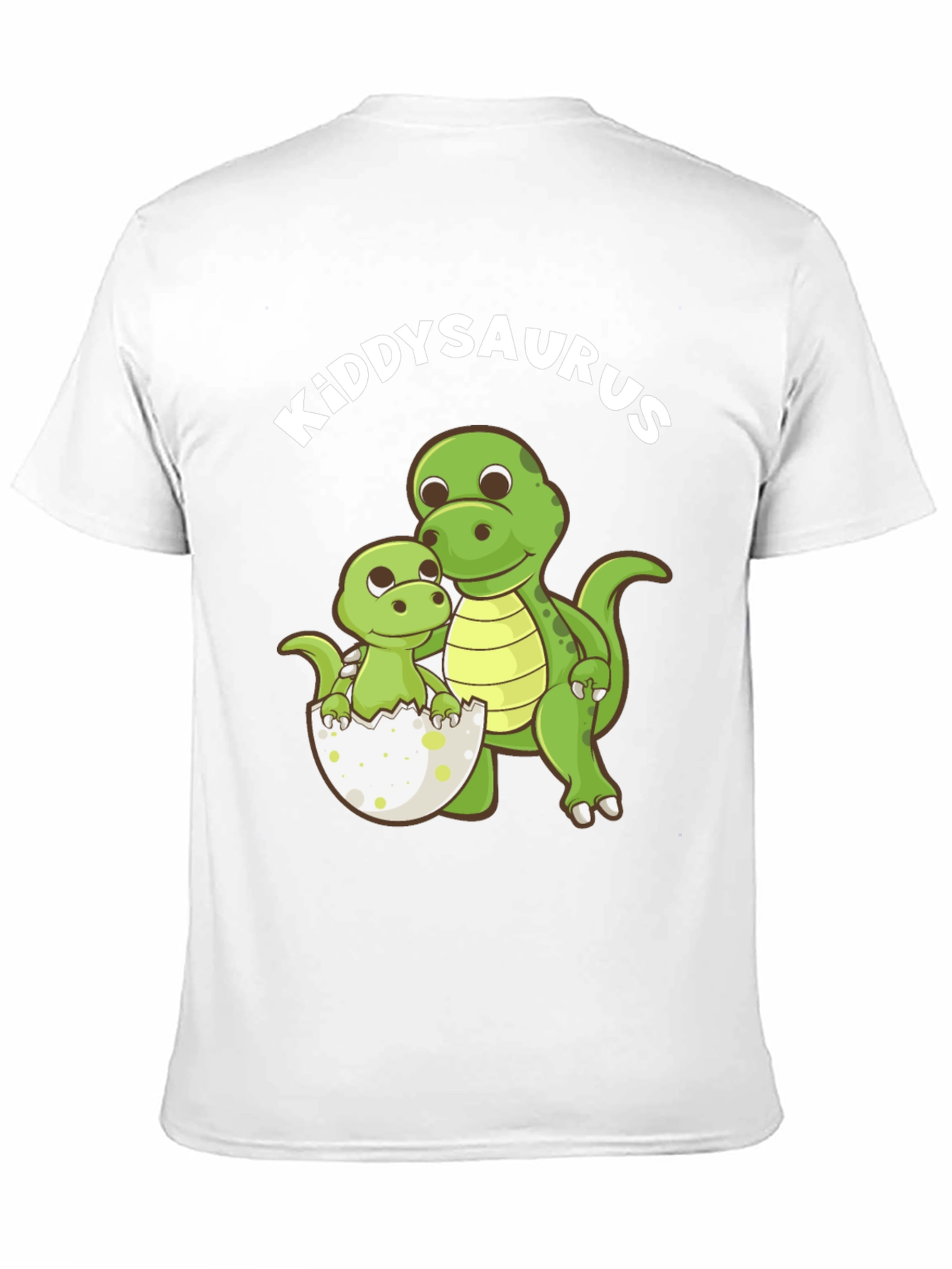 Kiddysaurus Black T-Shirt - Dino Dad & Baby