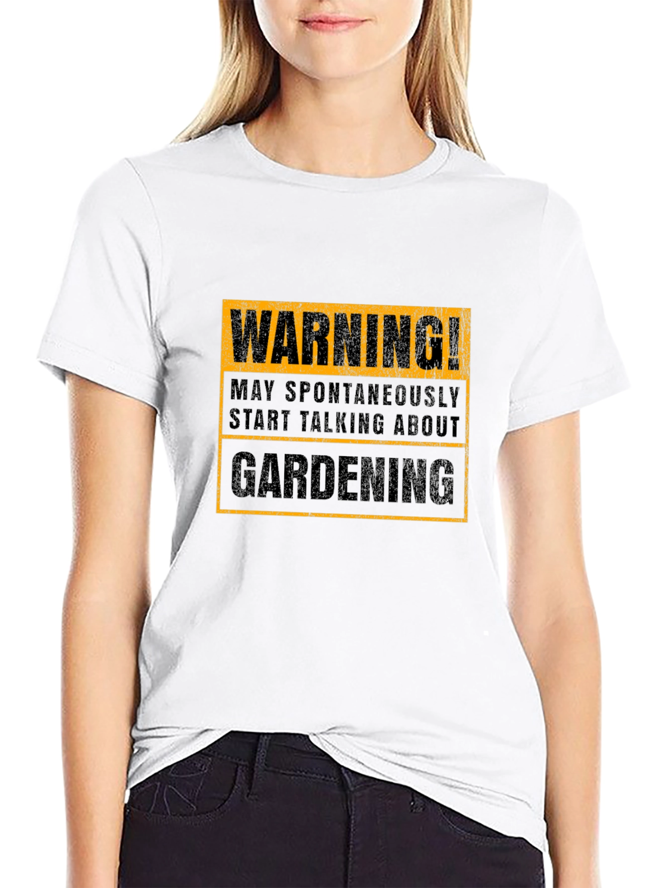 Warning Gardening T-Shirt - Funny Garden Lover Tee