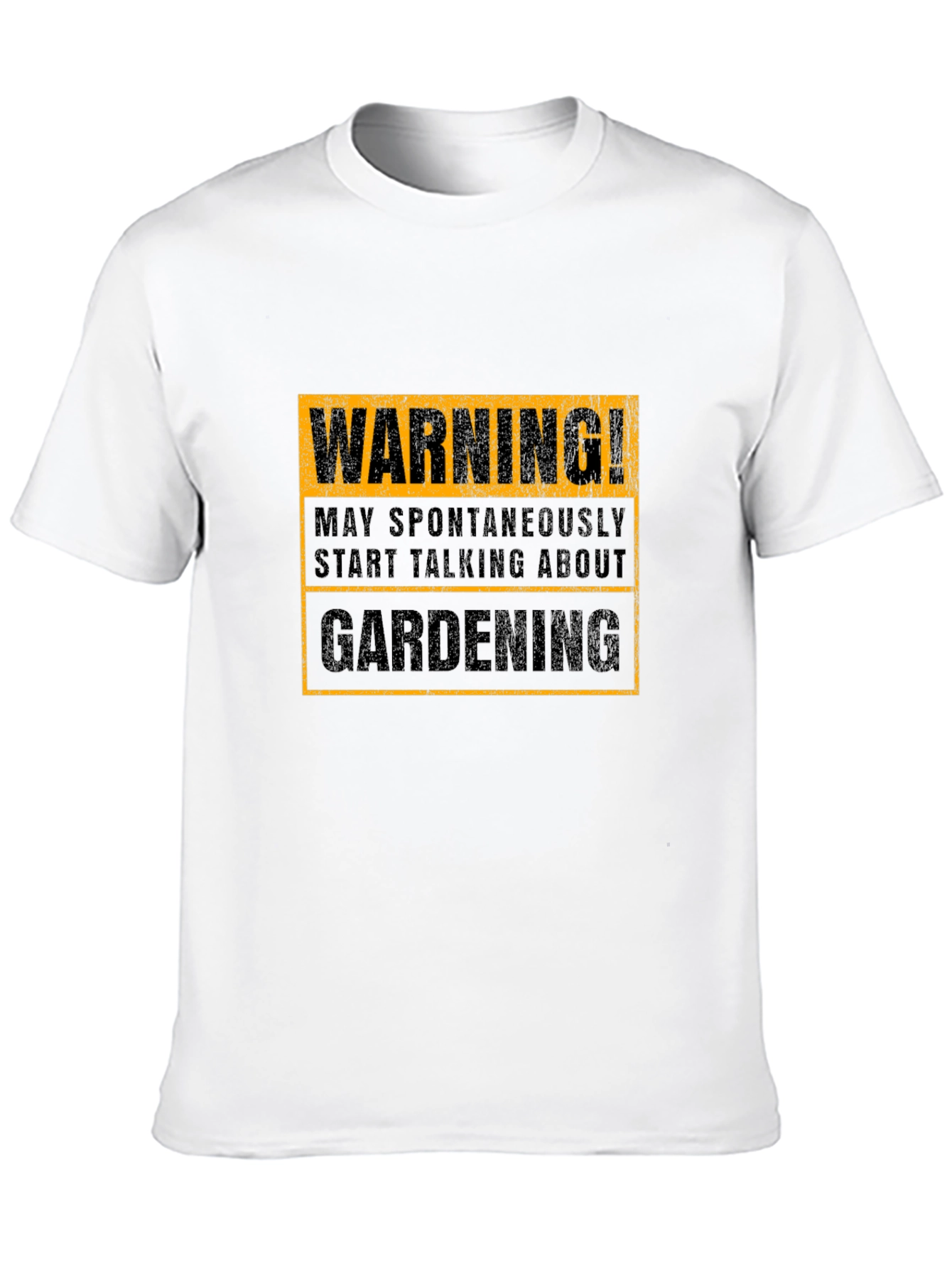 Warning Gardening T-Shirt - Funny Garden Lover Tee