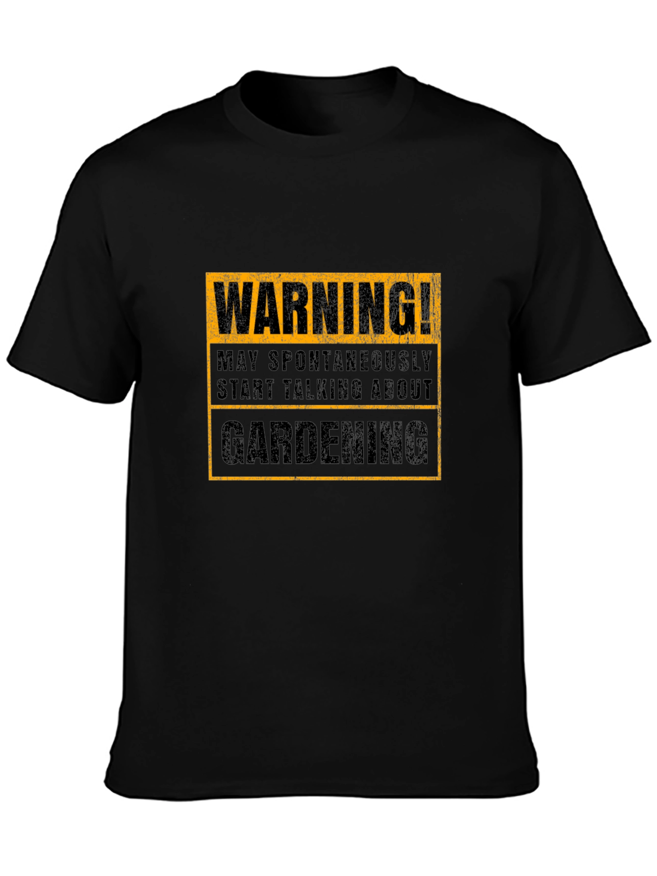 Warning Gardening T-Shirt - Funny Garden Lover Tee