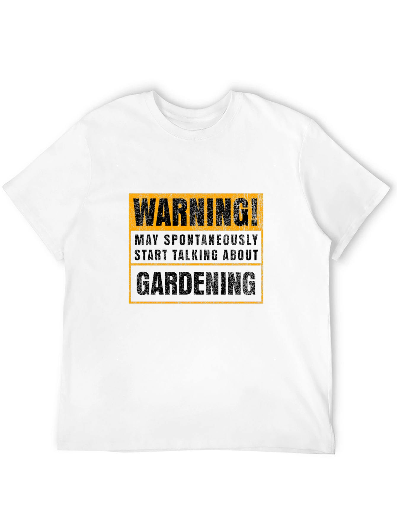 Warning Gardening T-Shirt - Funny Garden Lover Tee
