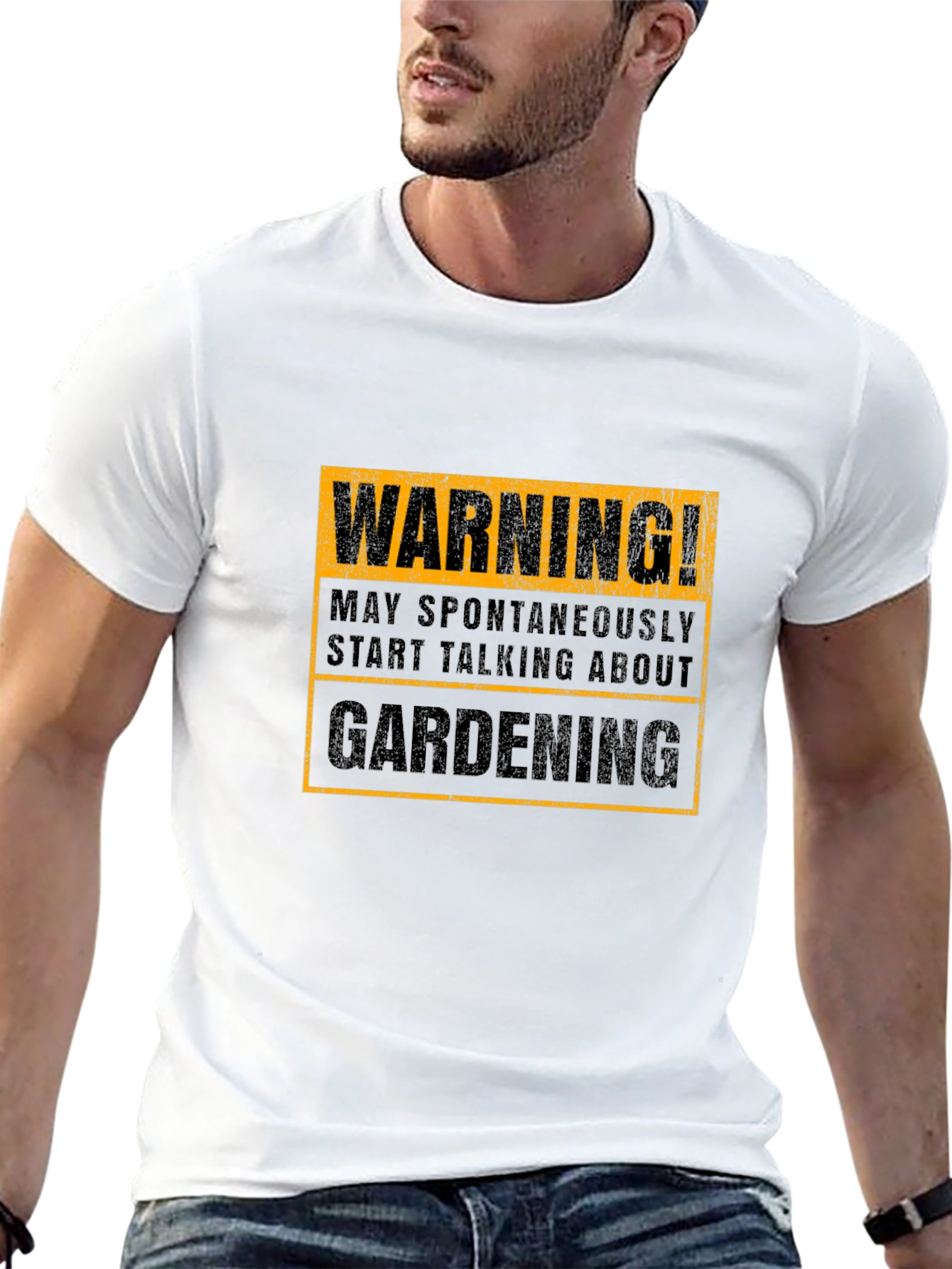 Warning Gardening T-Shirt - Funny Garden Lover Tee