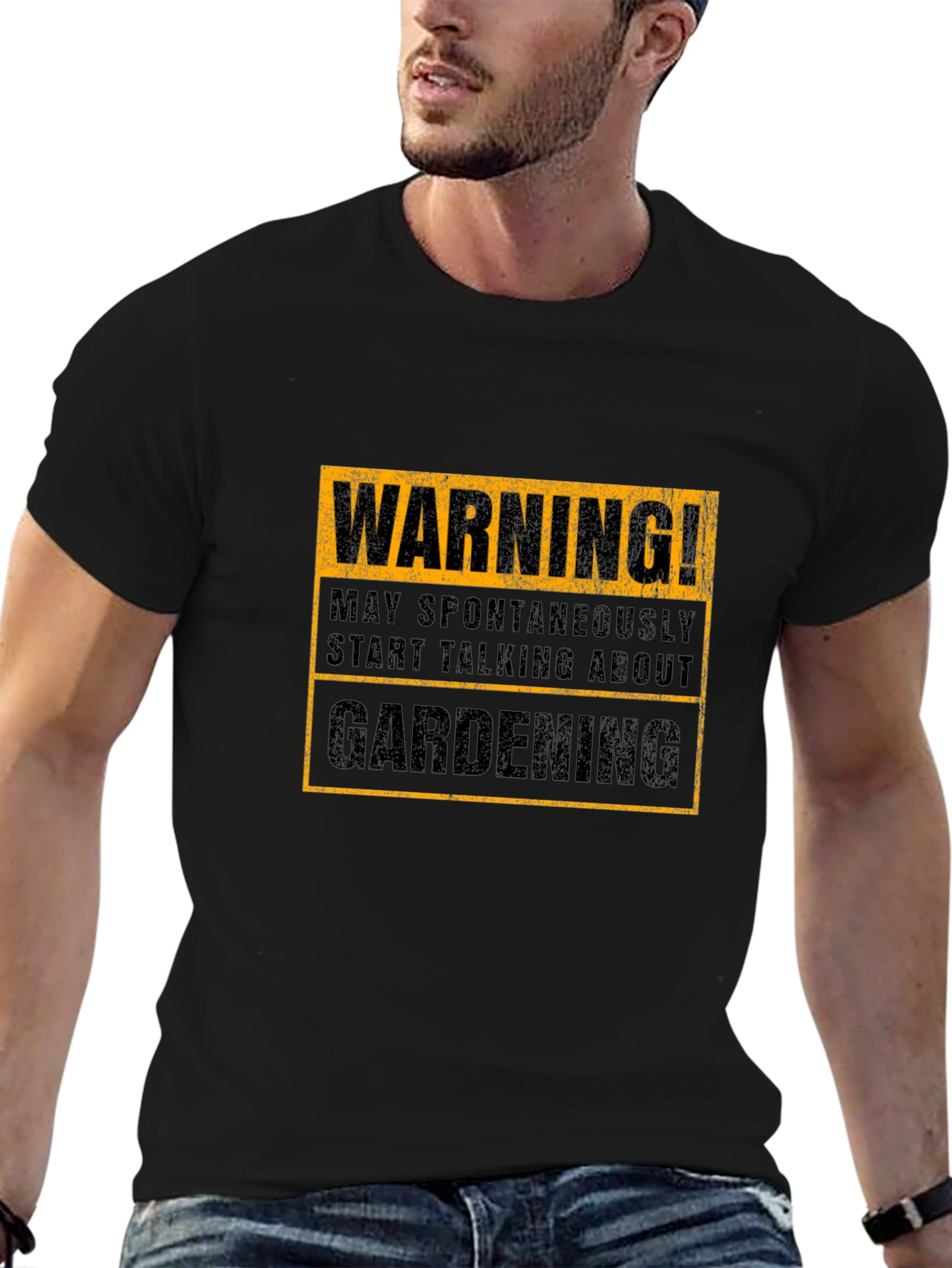 Warning Gardening T-Shirt - Funny Garden Lover Tee