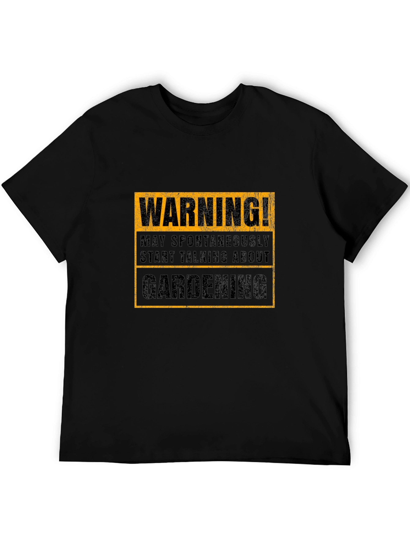 Warning Gardening T-Shirt - Funny Garden Lover Tee