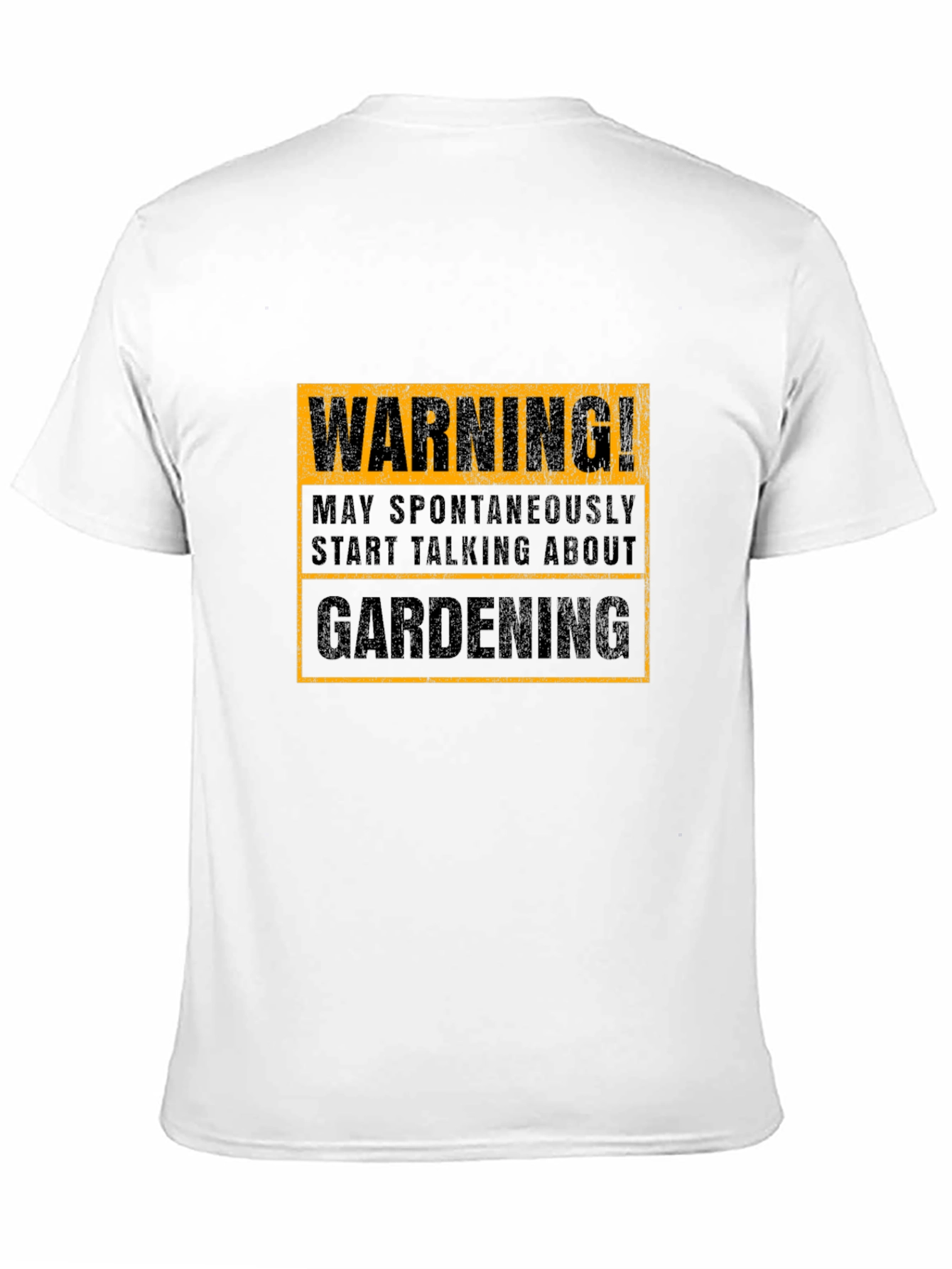 Warning Gardening T-Shirt - Funny Garden Lover Tee