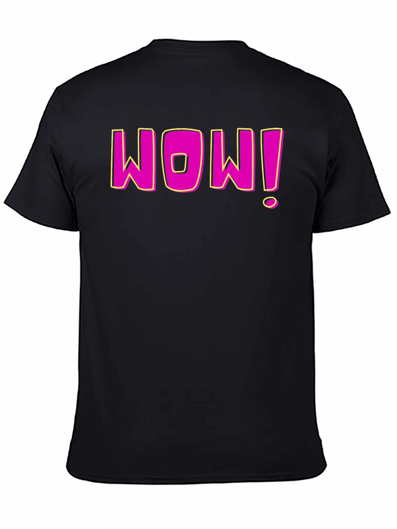 WOW! Graphic Tee - Trendy Casual T-Shirt