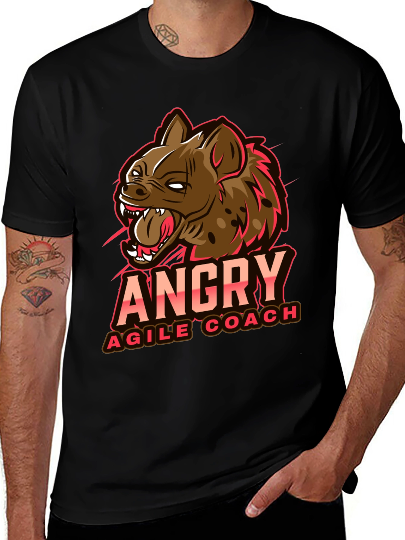 Angry Agile Coach Graphic Tee