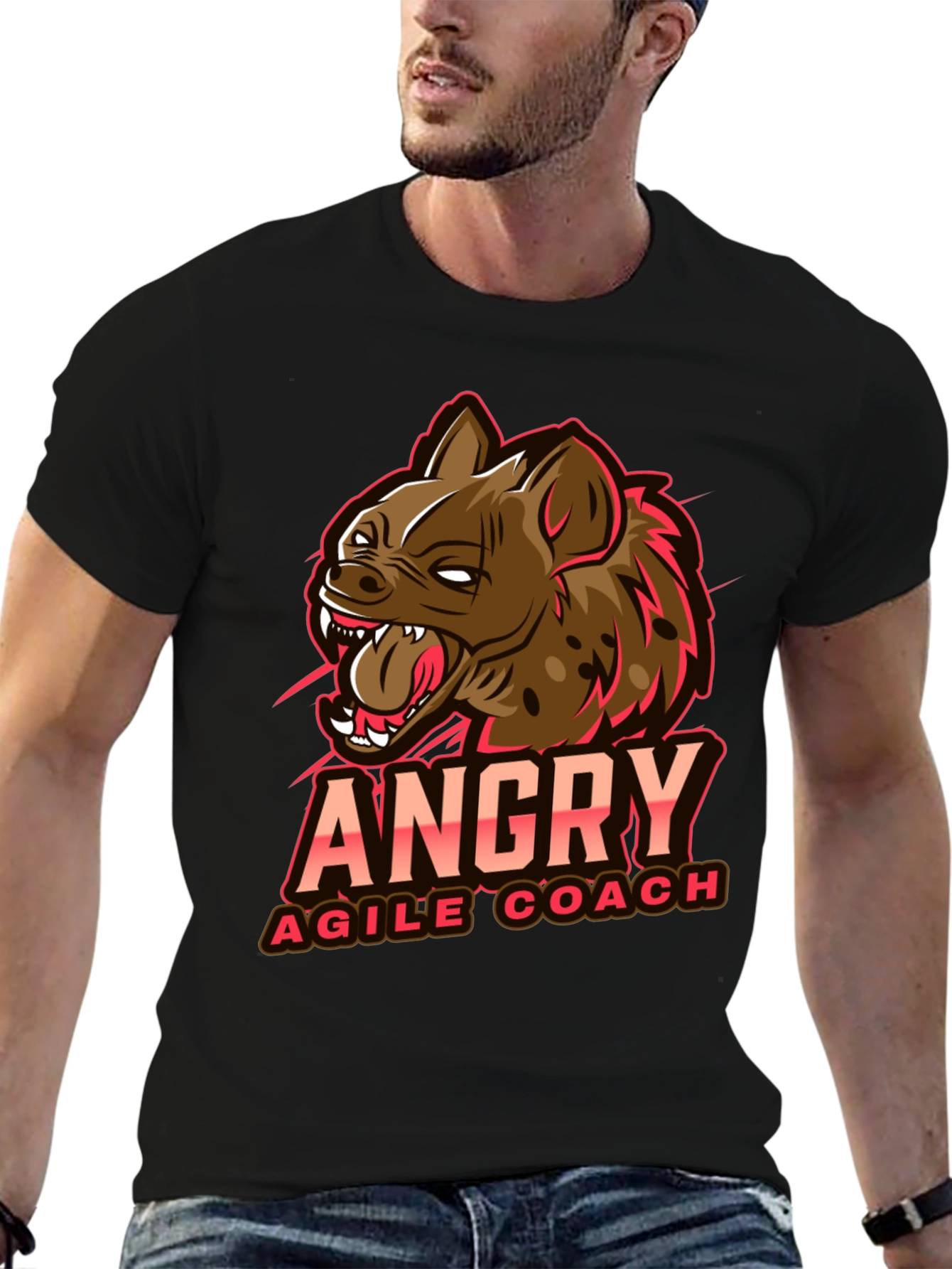 Angry Agile Coach Graphic Tee