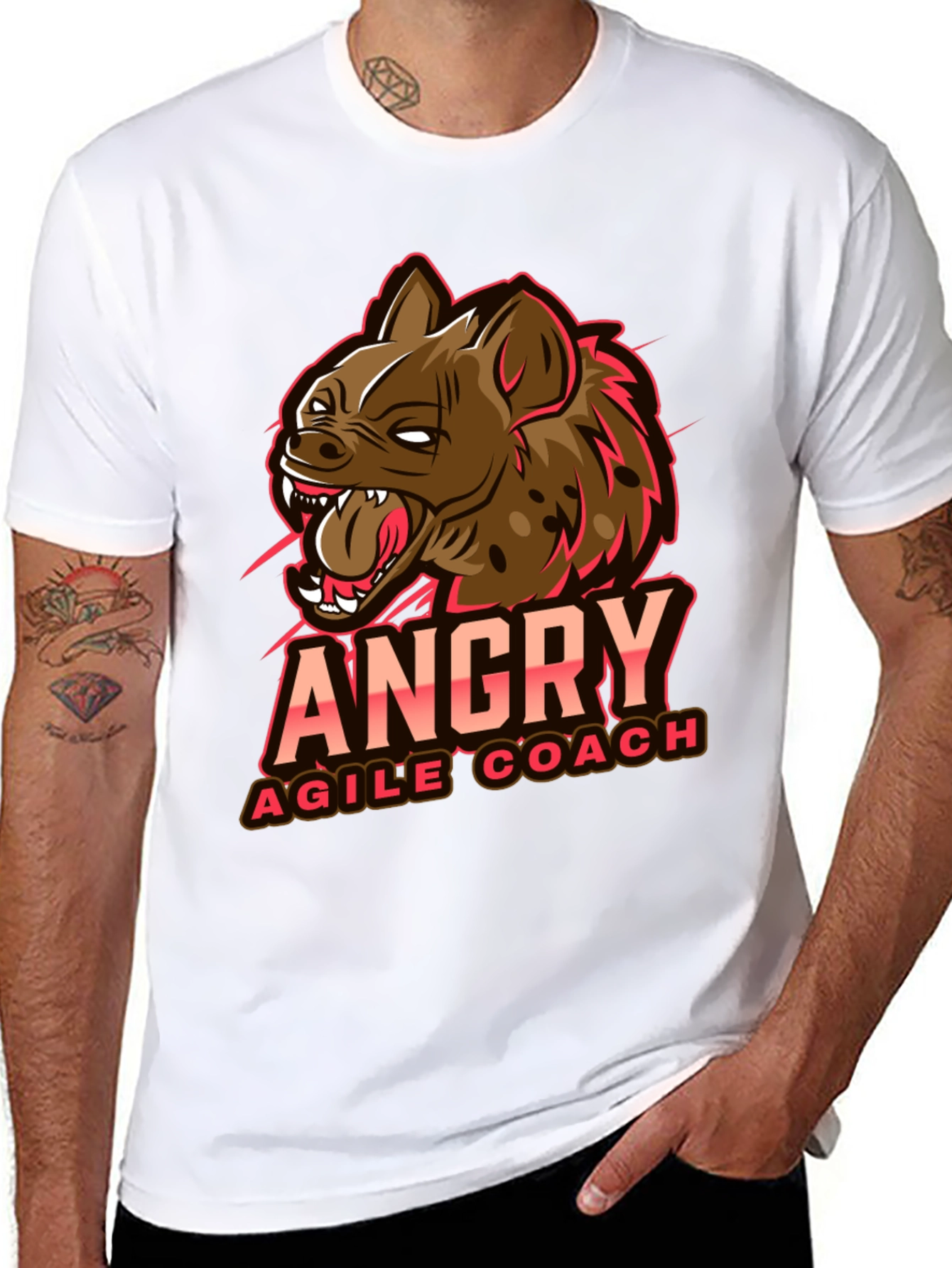 Angry Agile Coach Graphic Tee