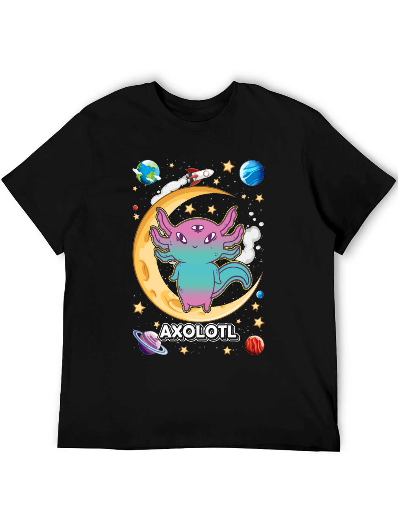 Axolotl Space T-Shirt