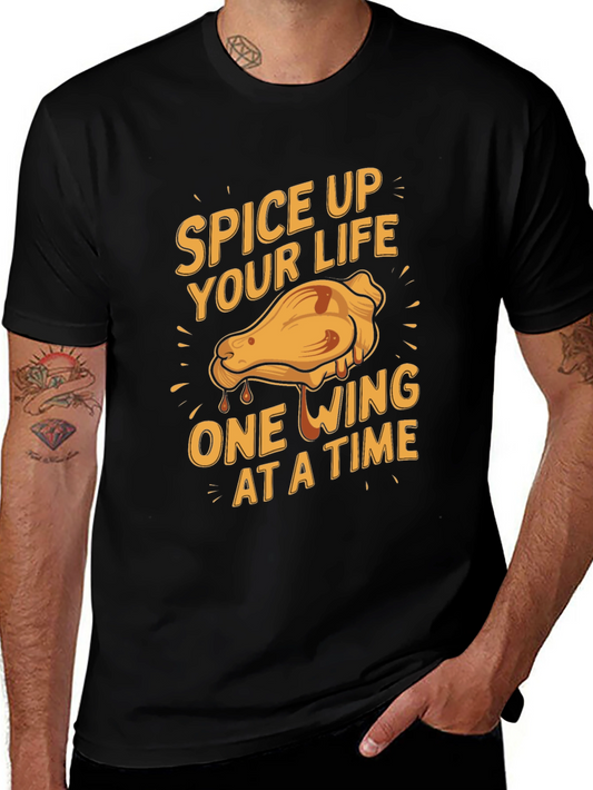 Spice Up Your Life Chicken Wing Graphic Tee