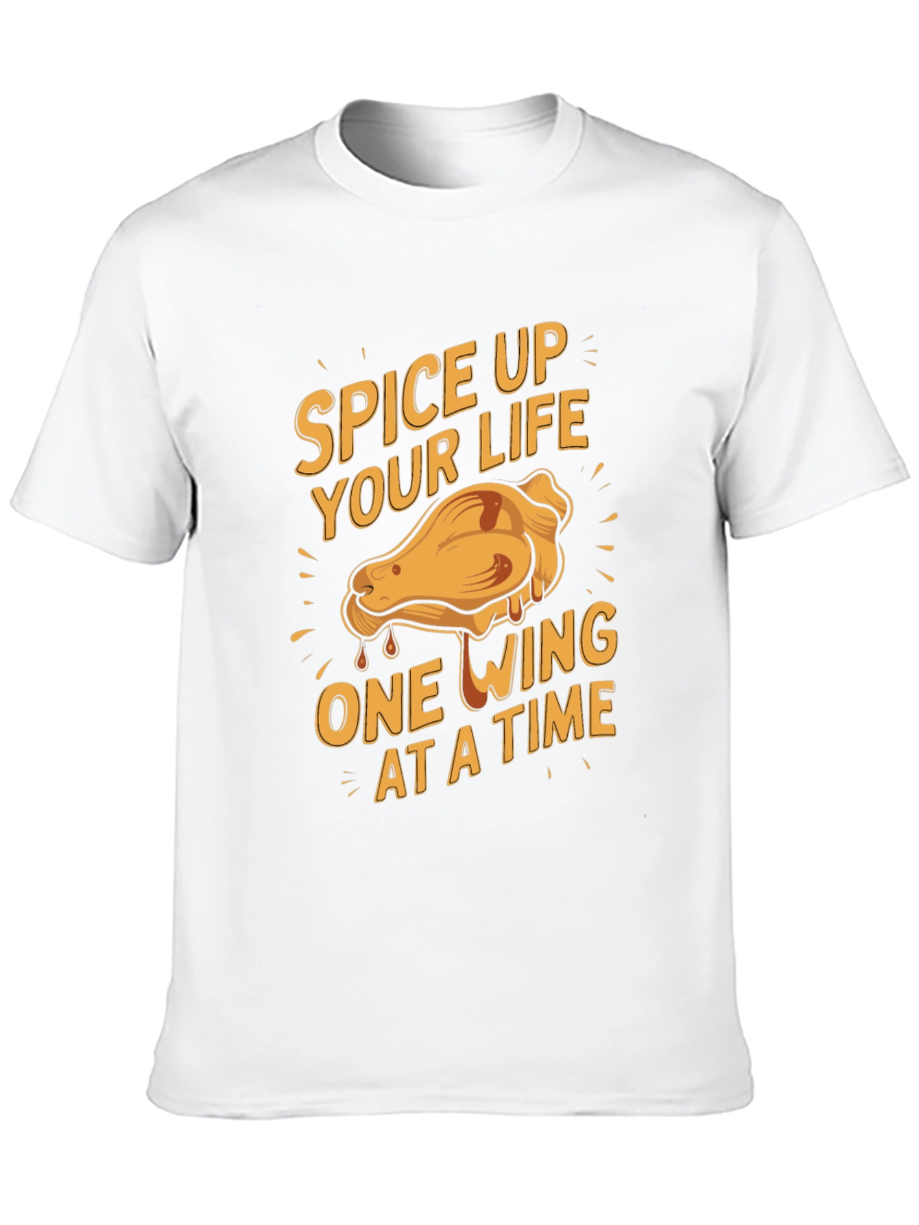 Spice Up Your Life Chicken Wing Graphic Tee