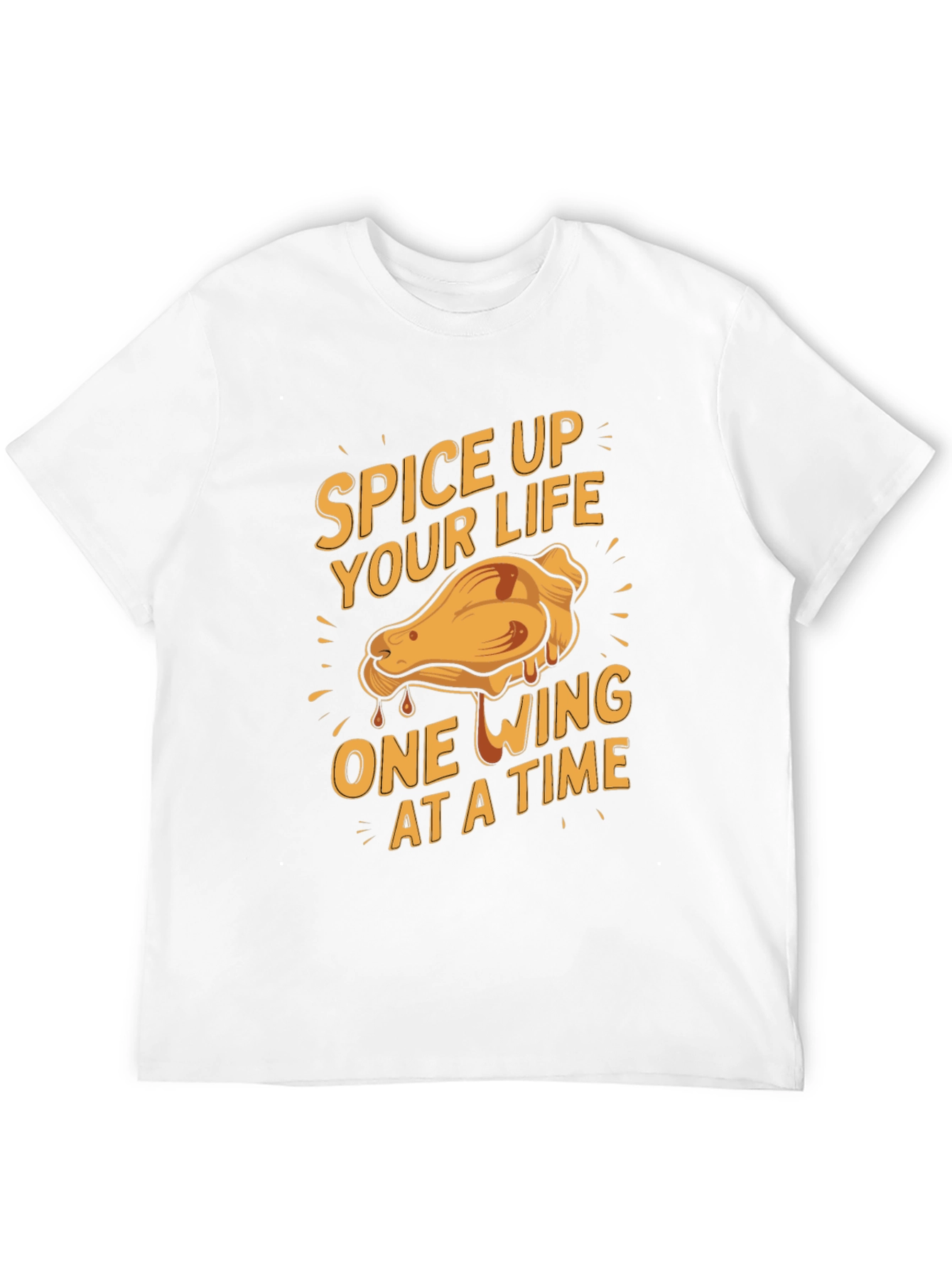 Spice Up Your Life Chicken Wing Graphic Tee