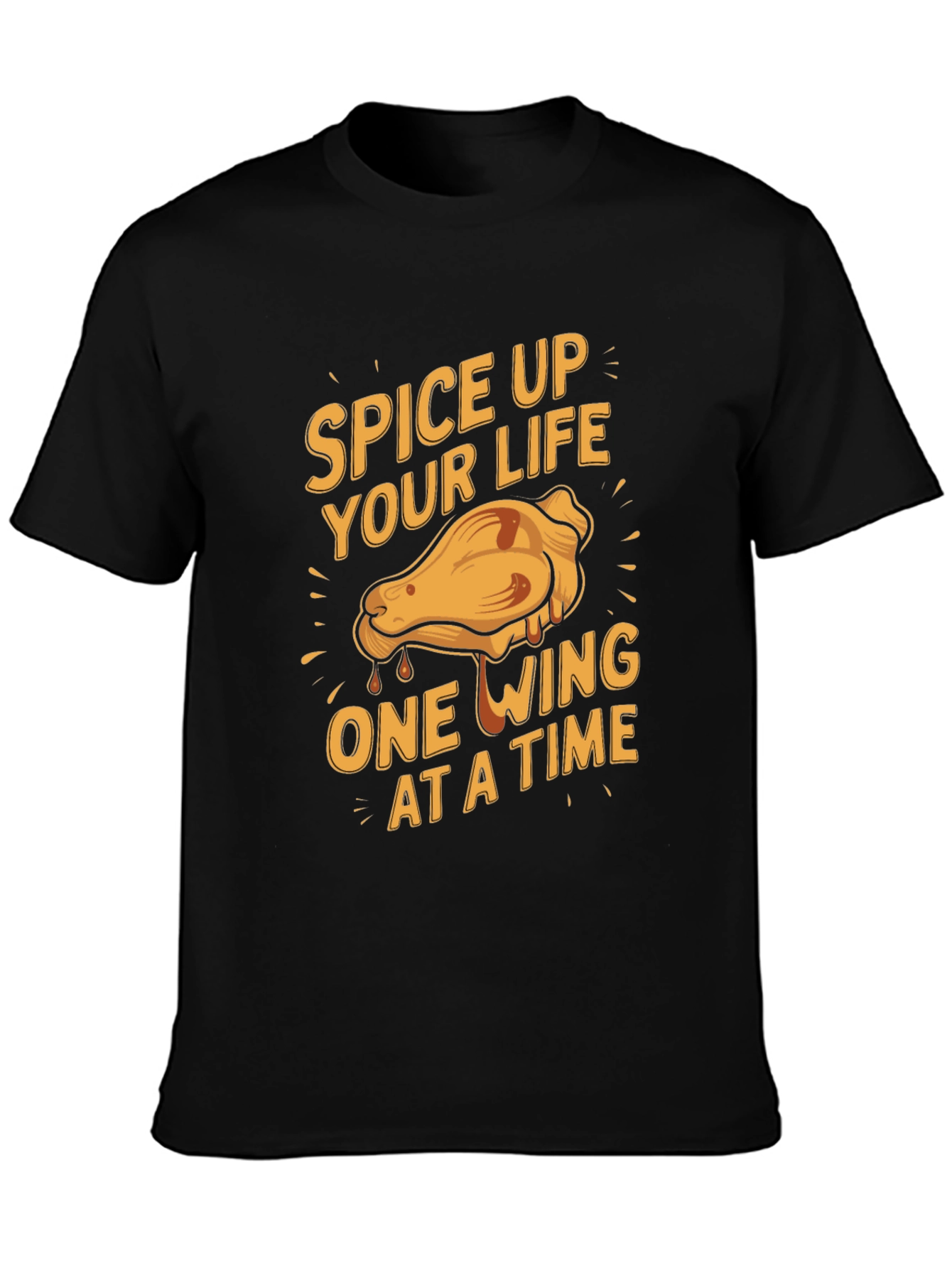 Spice Up Your Life Chicken Wing Graphic Tee