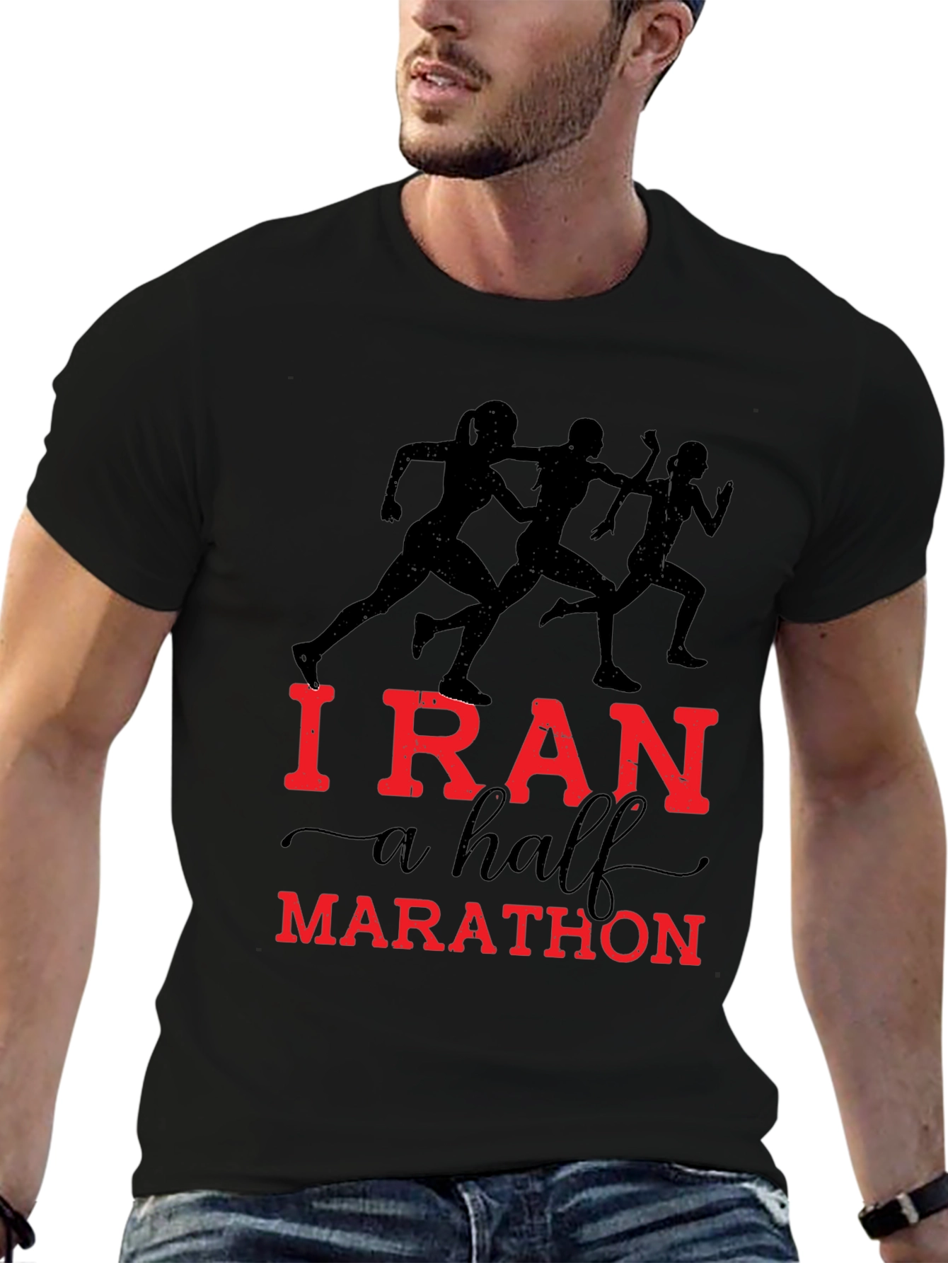 Iran Half Marathon Black T-Shirt