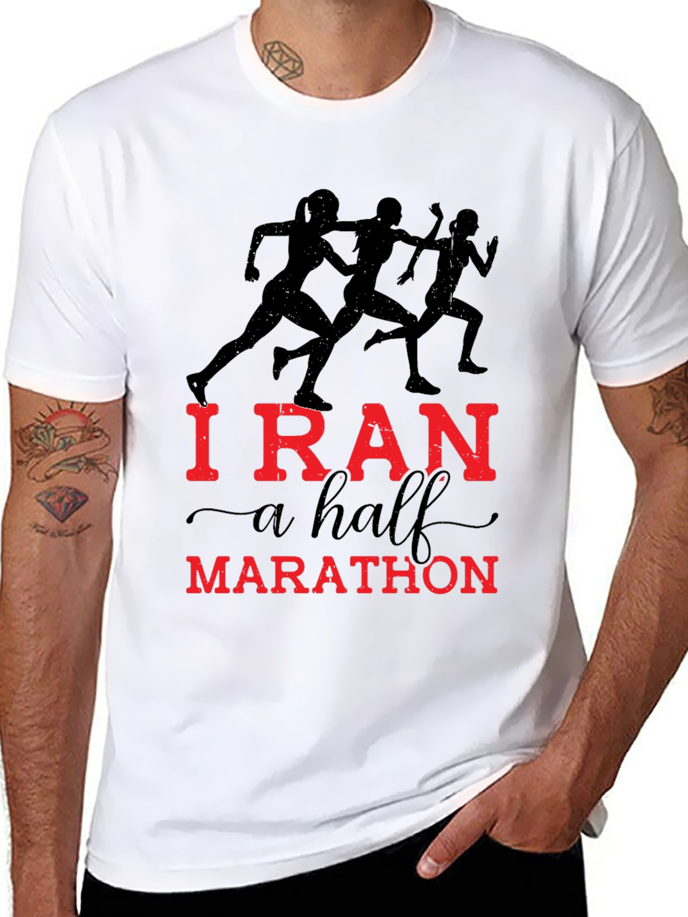 Iran Half Marathon Black T-Shirt