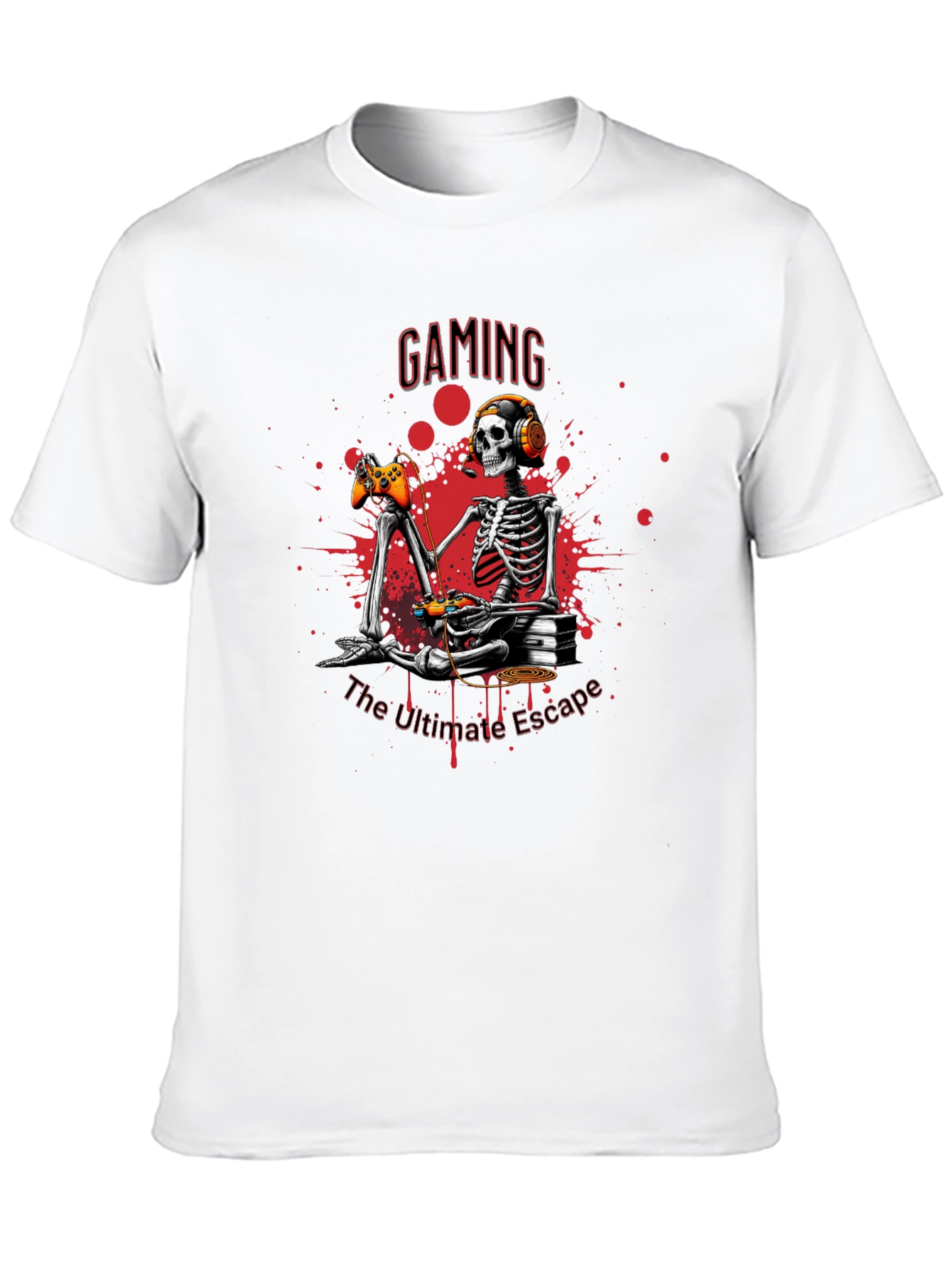 Gaming Skeleton T-Shirt - Ultimate Escape