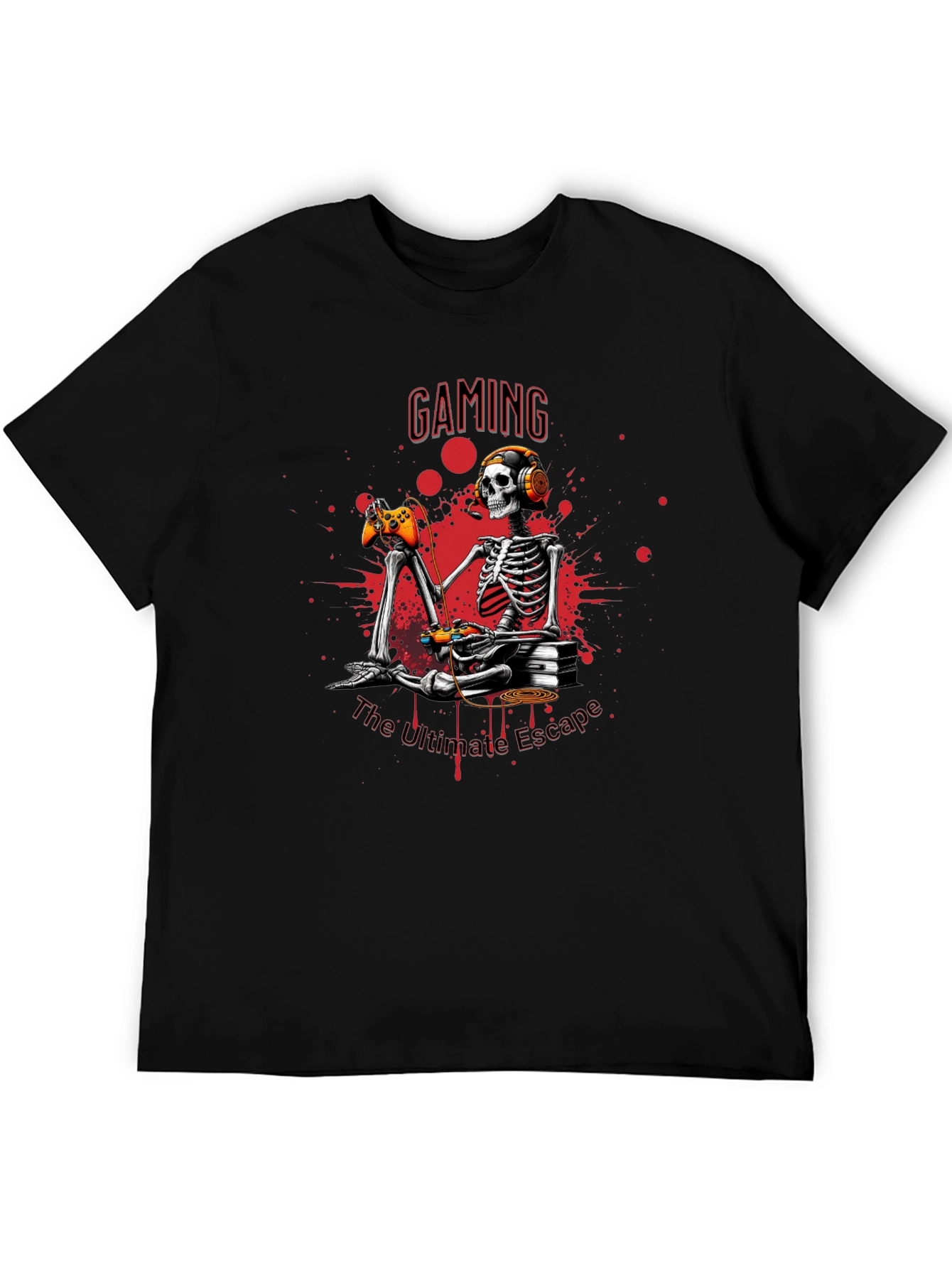 Gaming Skeleton T-Shirt - Ultimate Escape