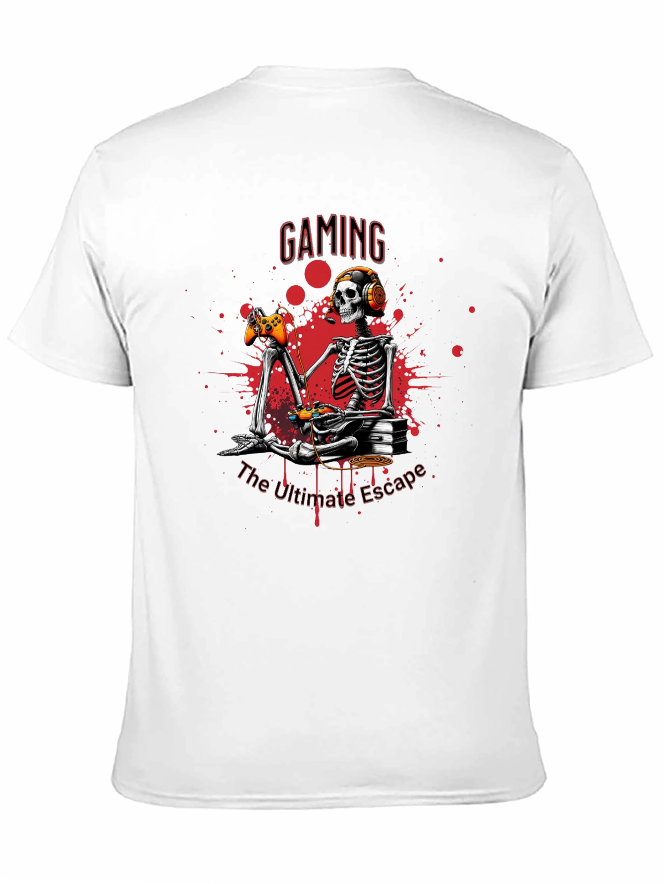 Gaming Skeleton T-Shirt - Ultimate Escape