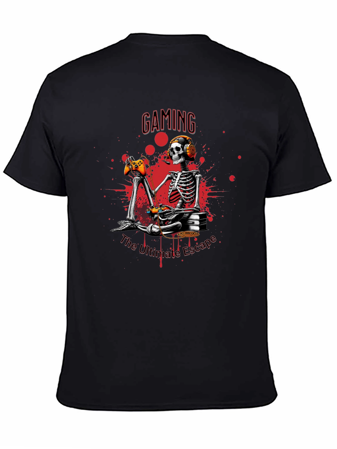 Gaming Skeleton T-Shirt - Ultimate Escape