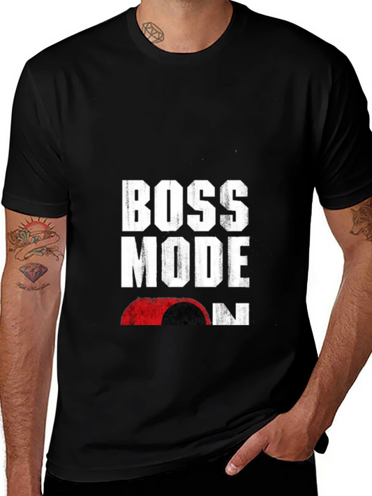 Boss Mode On Graphic T-Shirt