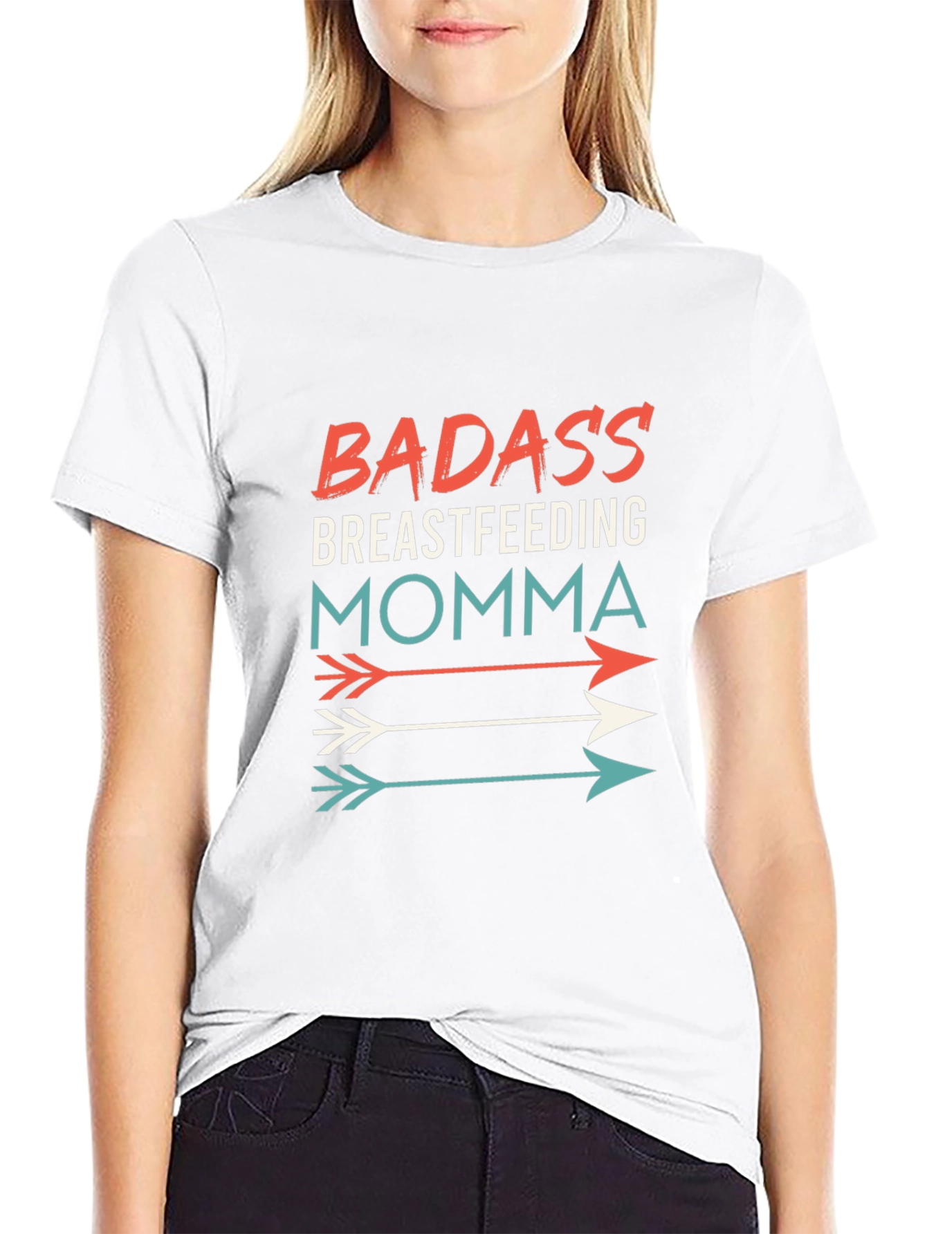 Badass Breastfeeding Momma Graphic Tee
