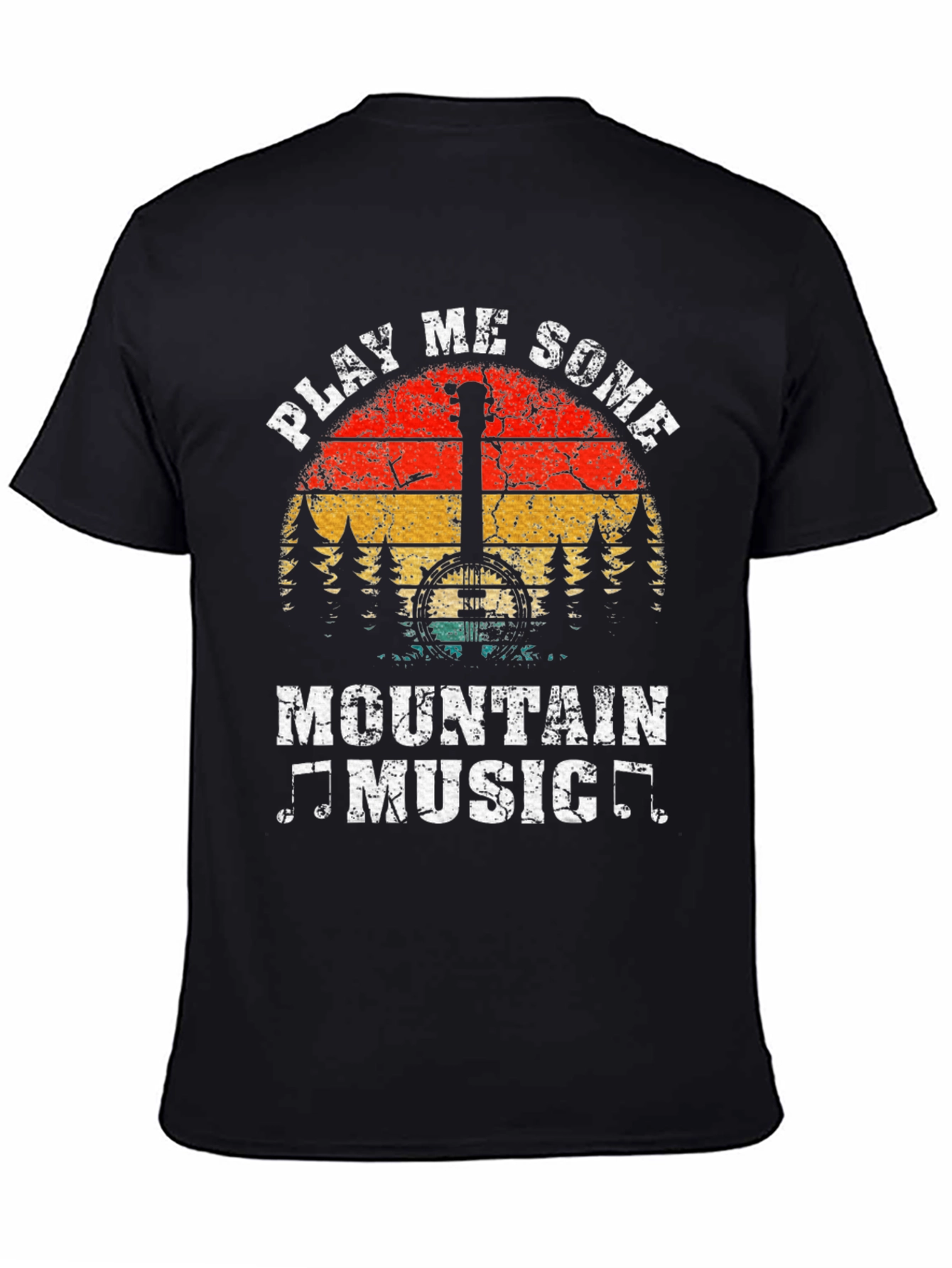 Play Me Some Mountain Music Graphic Tee