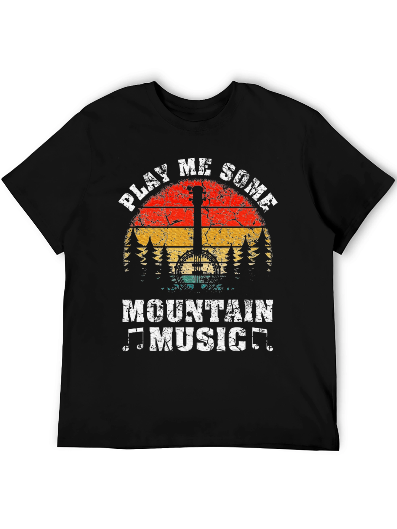 Play Me Some Mountain Music Graphic Tee