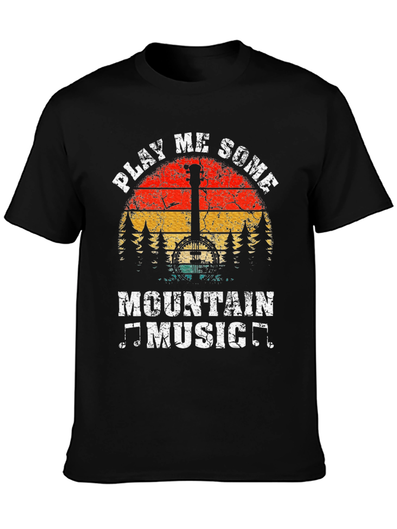 Play Me Some Mountain Music Graphic Tee