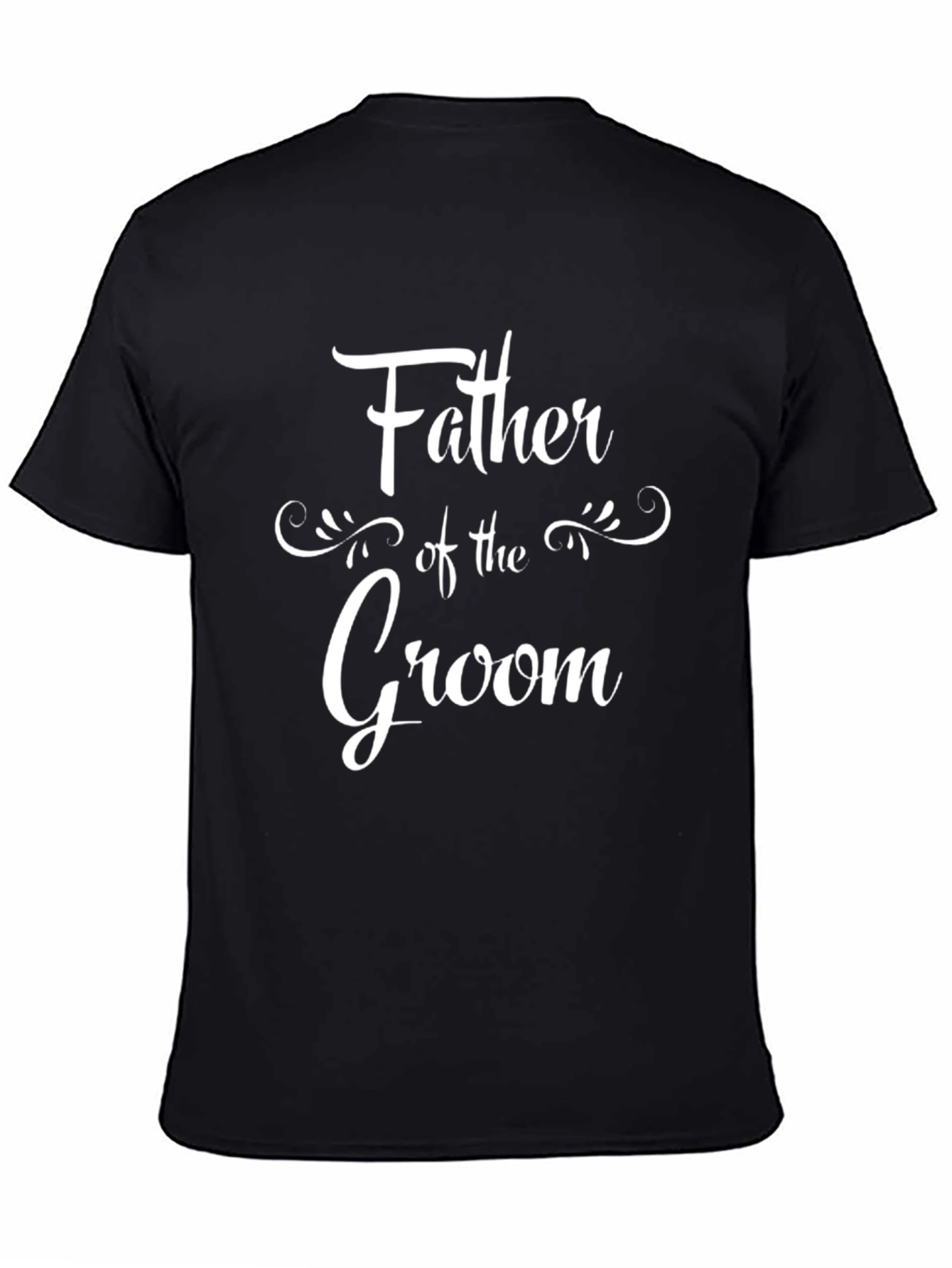 Father of the Groom T-Shirt - Black