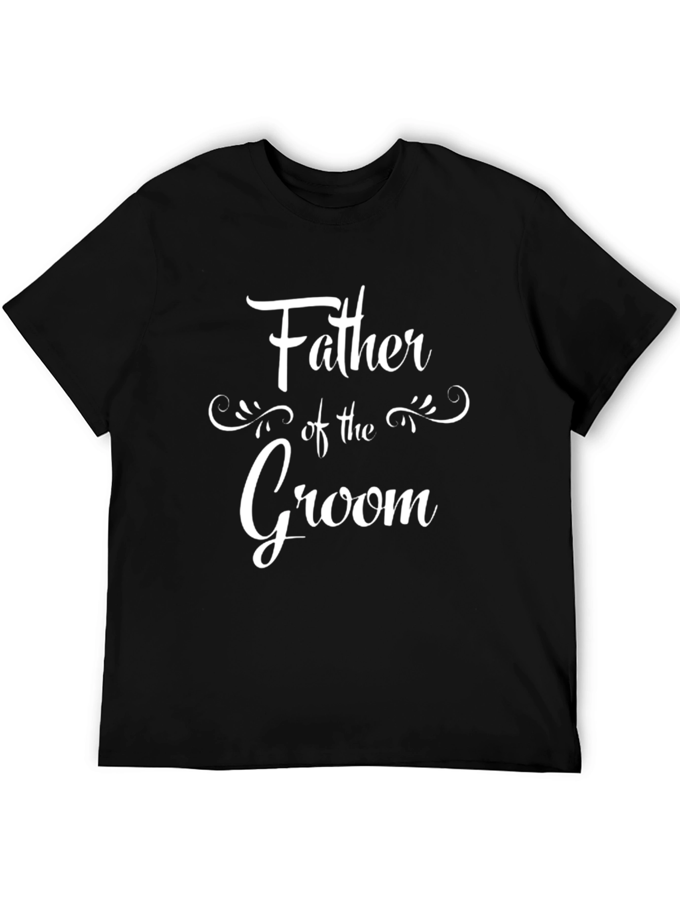 Father of the Groom T-Shirt - Black