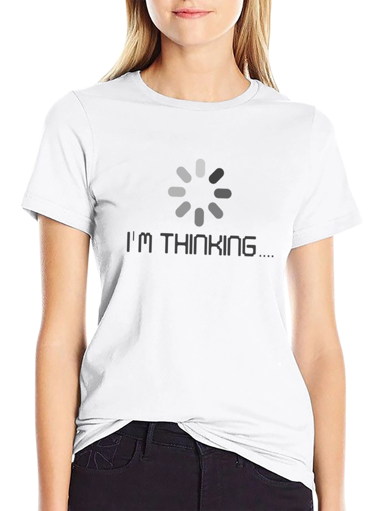 Im Thinking Loading Graphic T-Shirt