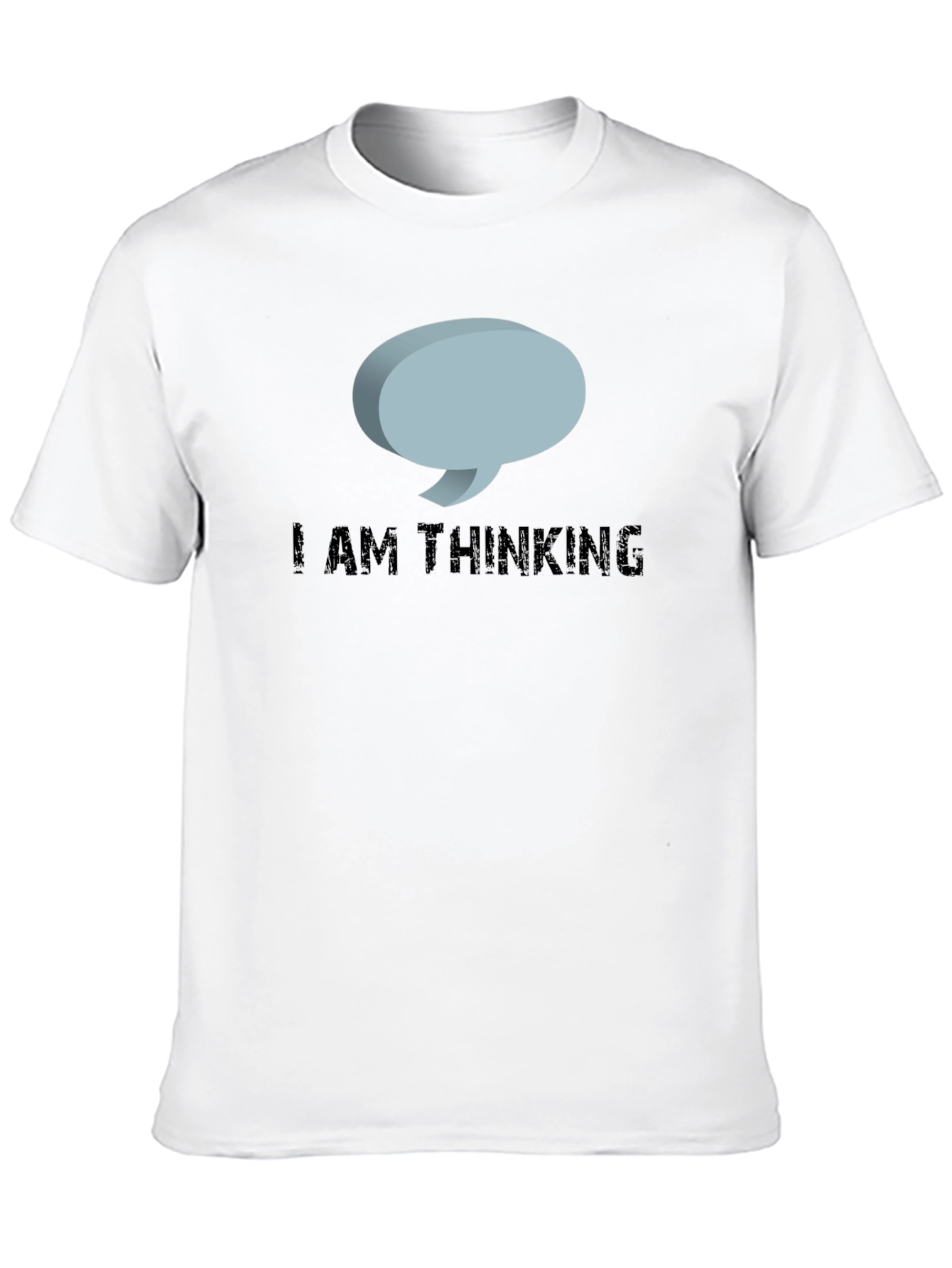 I Am Thinking Black T-Shirt