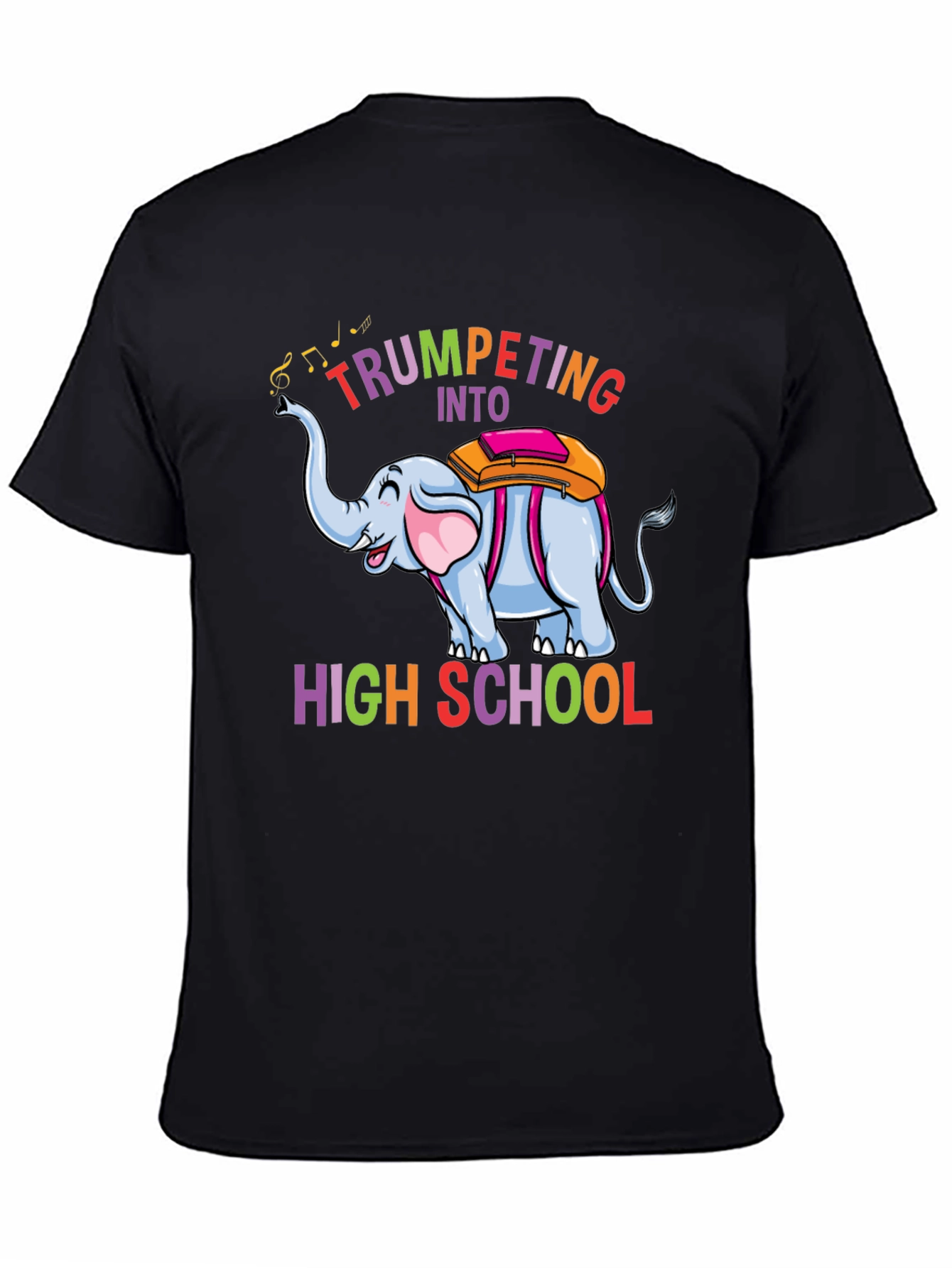 Trumpeting Into High School Graphic T-Shirt