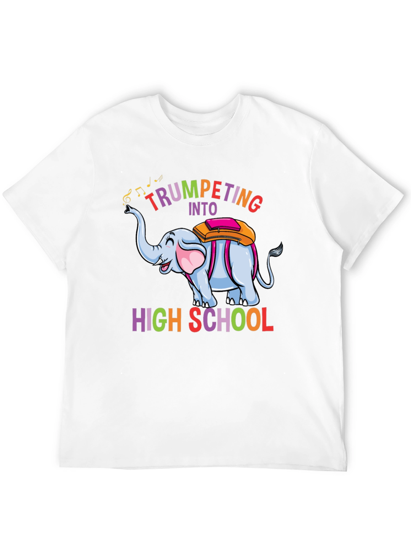 Trumpeting Into High School Graphic T-Shirt