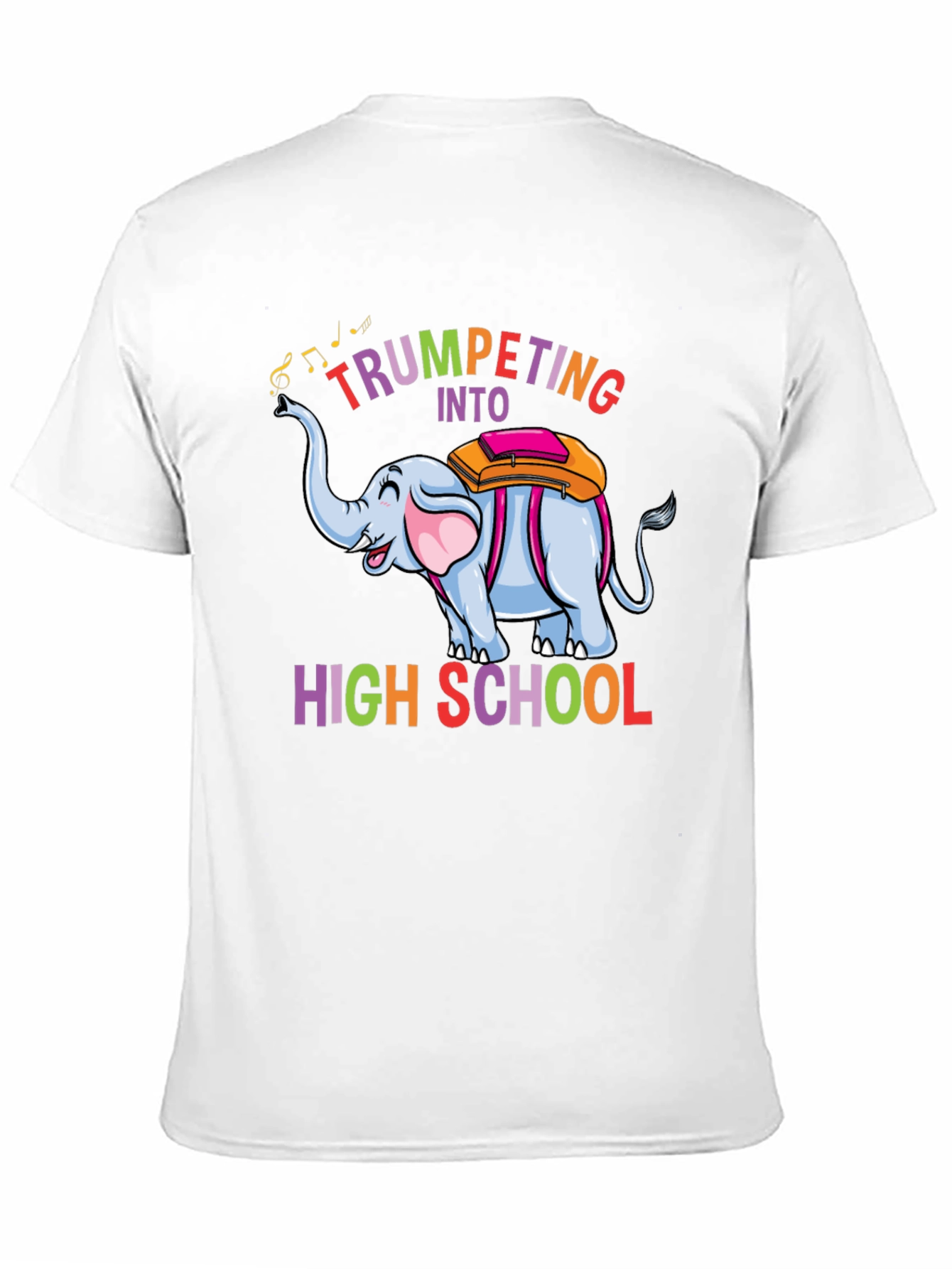 Trumpeting Into High School Graphic T-Shirt
