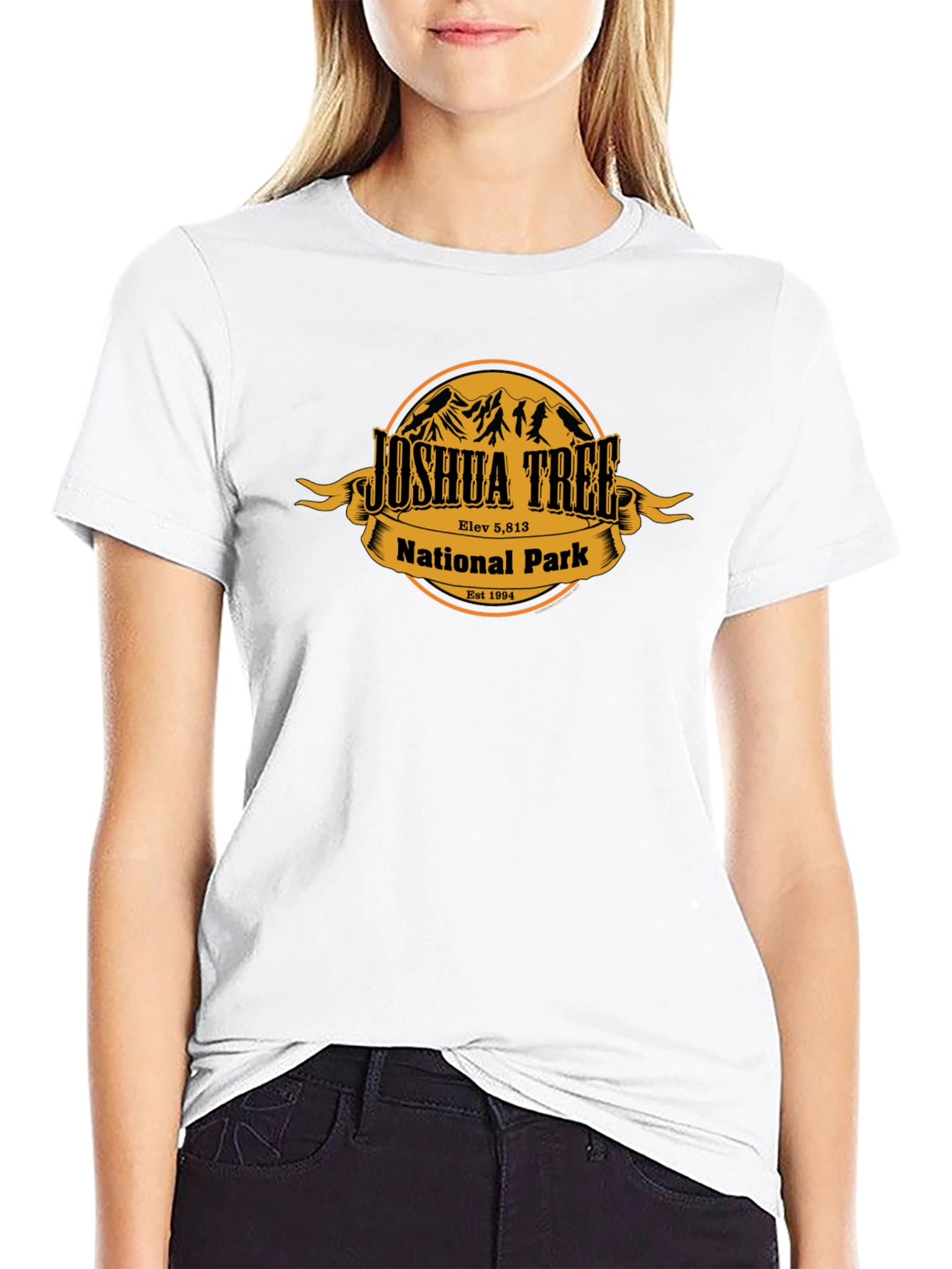 Joshua Tree National Park Black T-Shirt