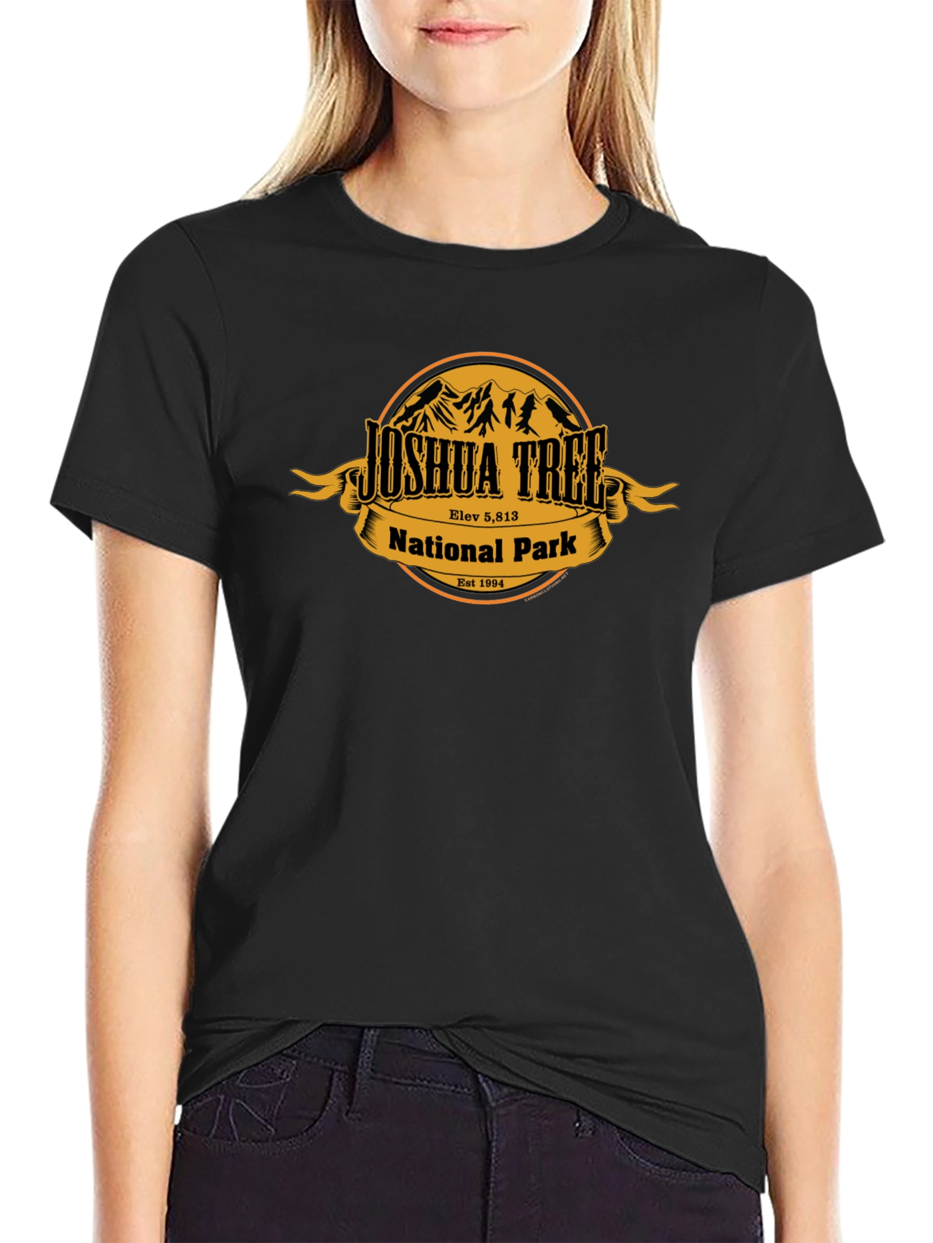 Joshua Tree National Park Black T-Shirt