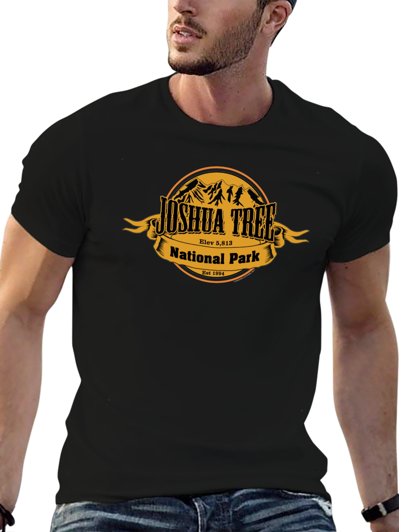 Joshua Tree National Park Black T-Shirt