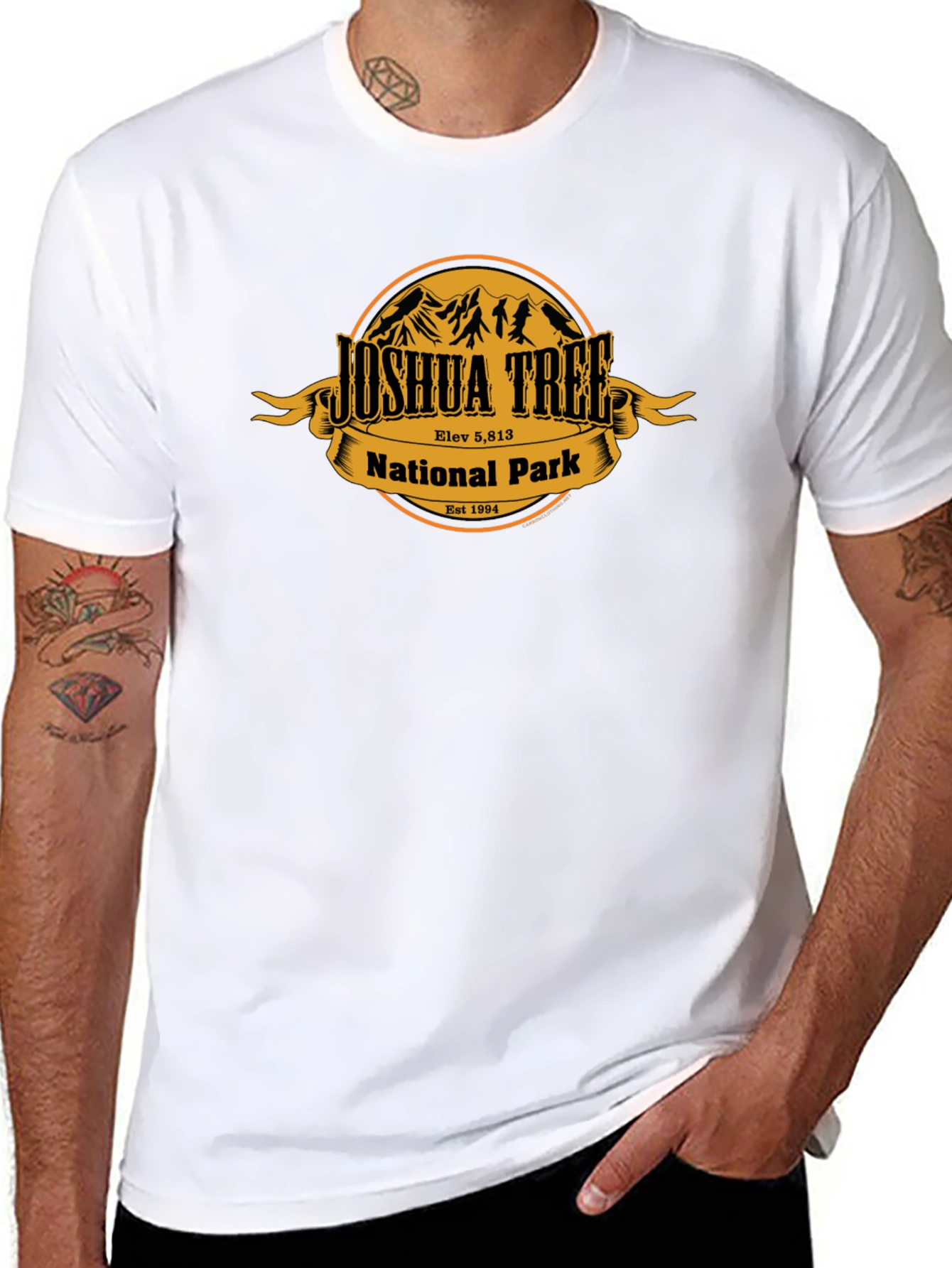 Joshua Tree National Park Black T-Shirt