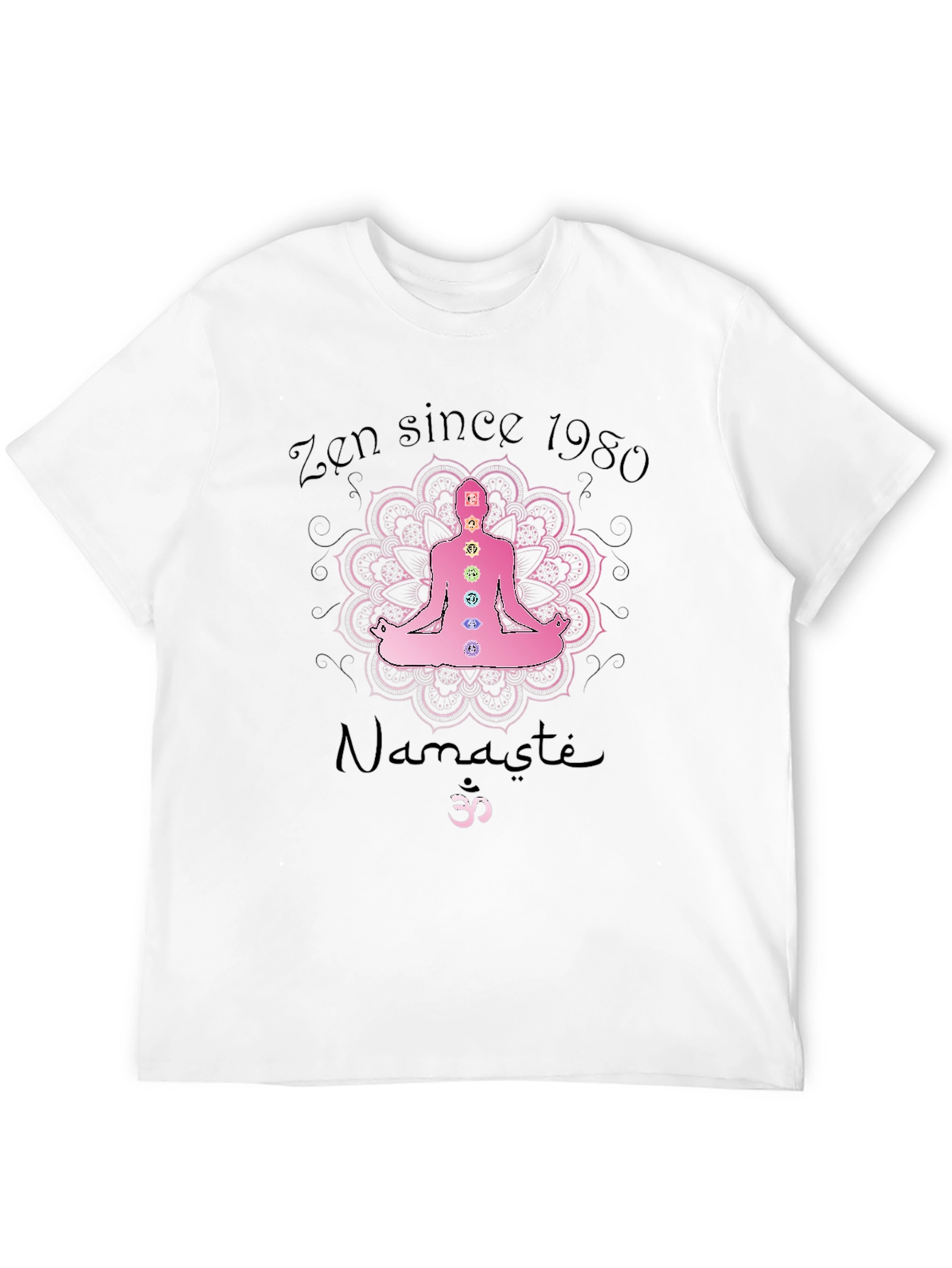 Zen Since 1980 T-Shirt - Meditating Design