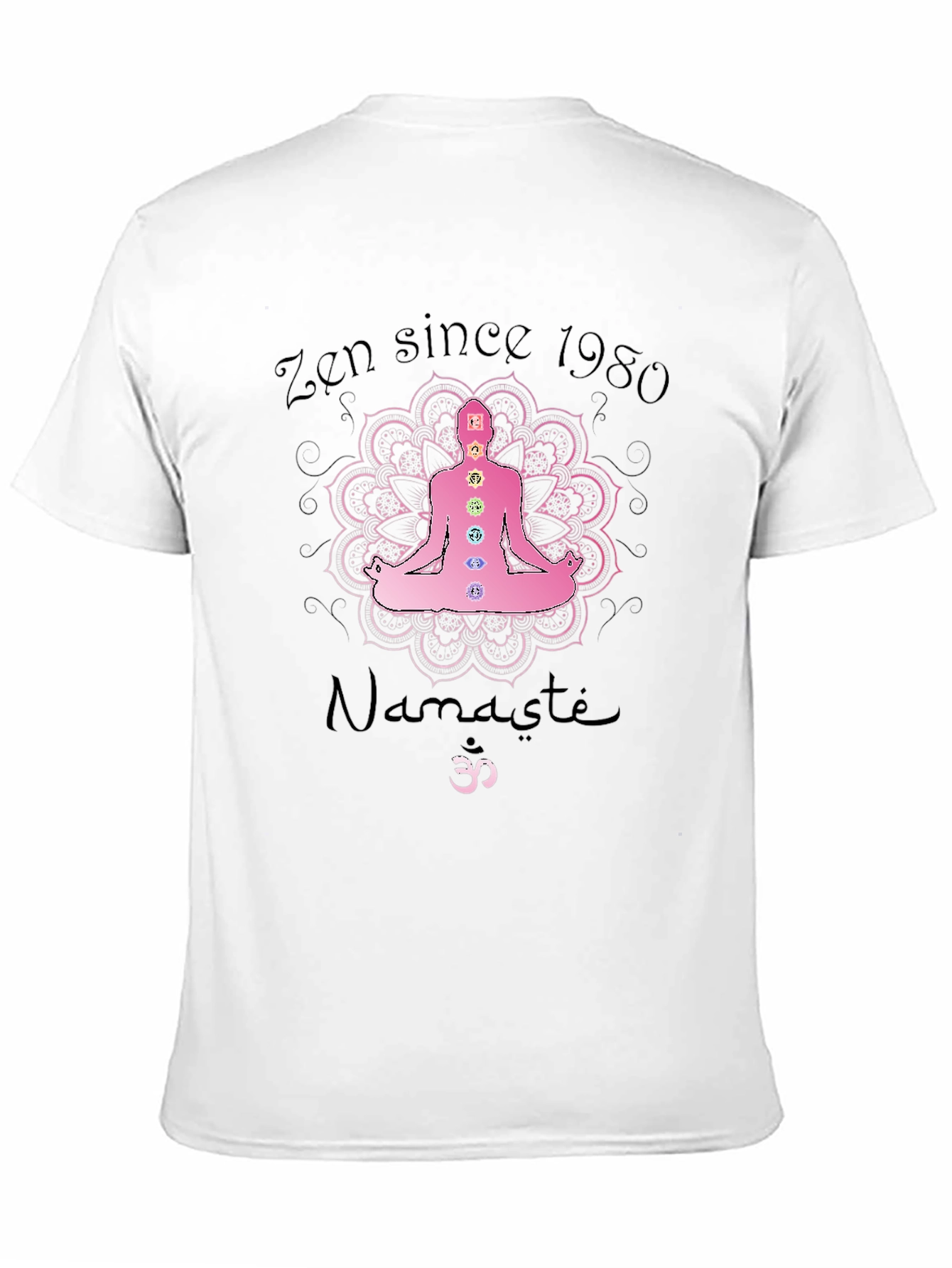 Zen Since 1980 T-Shirt - Meditating Design