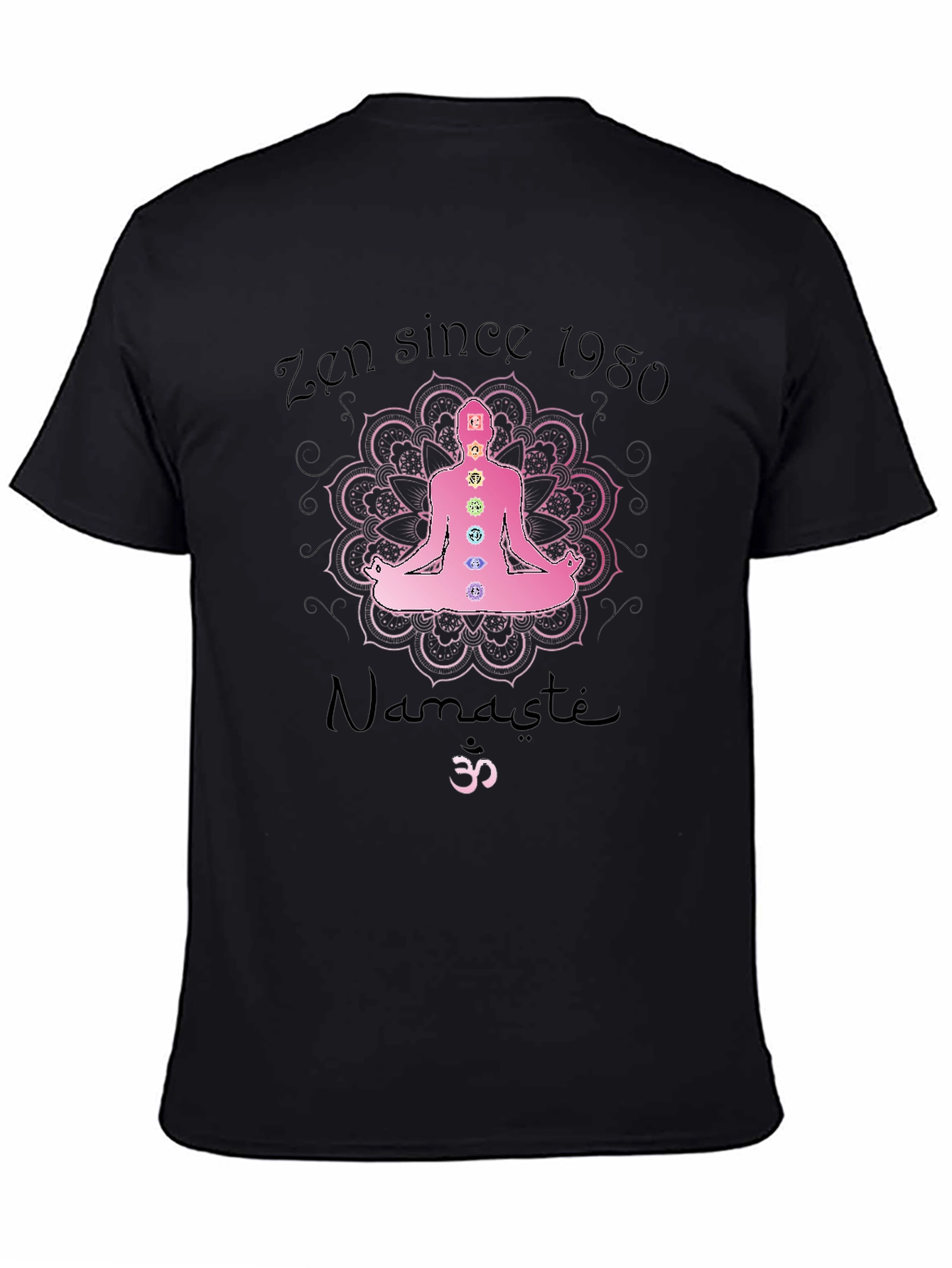 Zen Since 1980 T-Shirt - Meditating Design