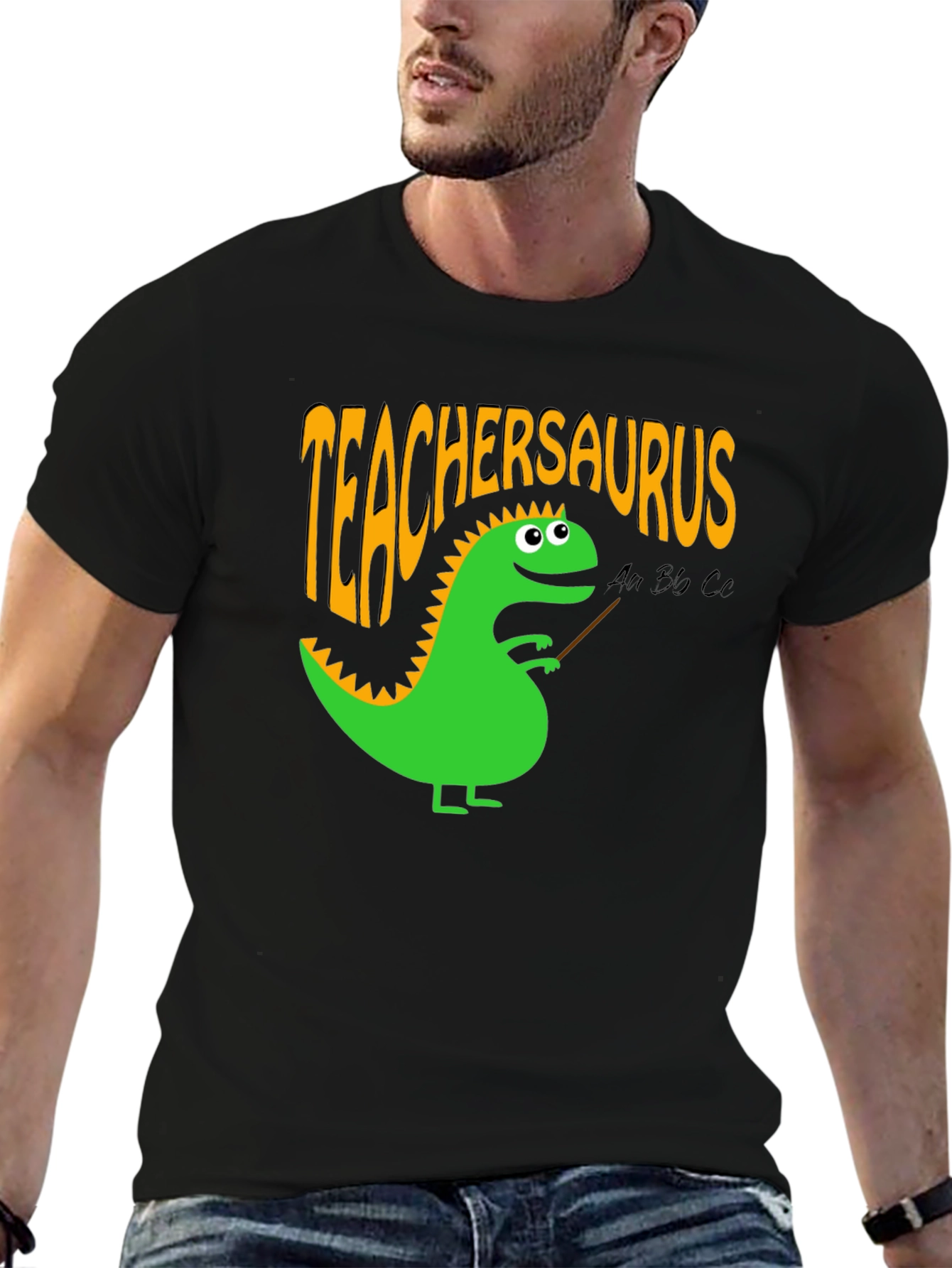TeacherSaurus T-Shirt Funny Teacher Dinosaur Tee