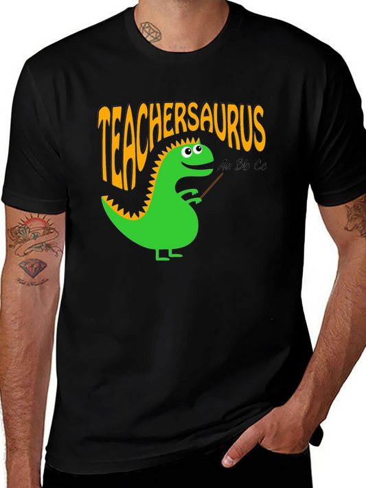 TeacherSaurus T-Shirt Funny Teacher Dinosaur Tee