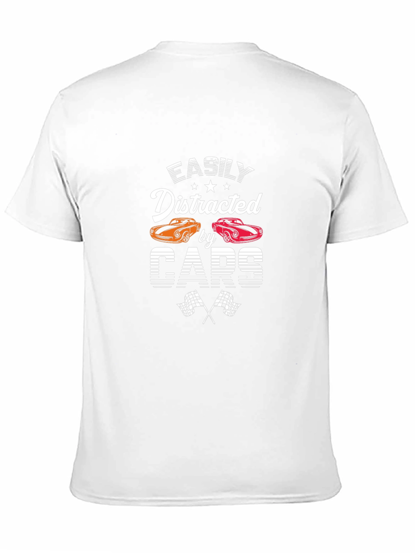 Easily Distracted by Cars T-Shirt Black