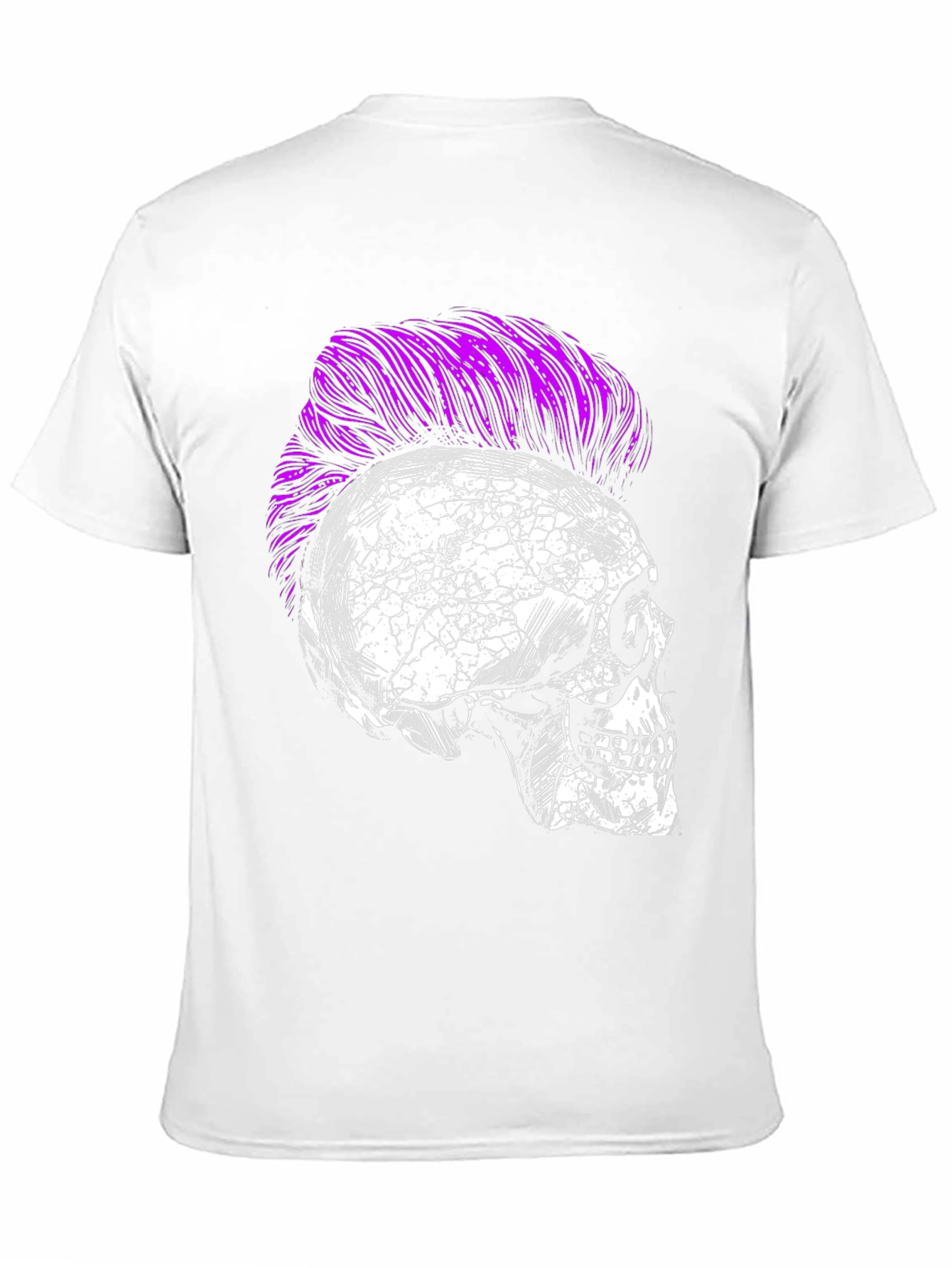 Skull Punk T-Shirt - Edgy Graphic Tee