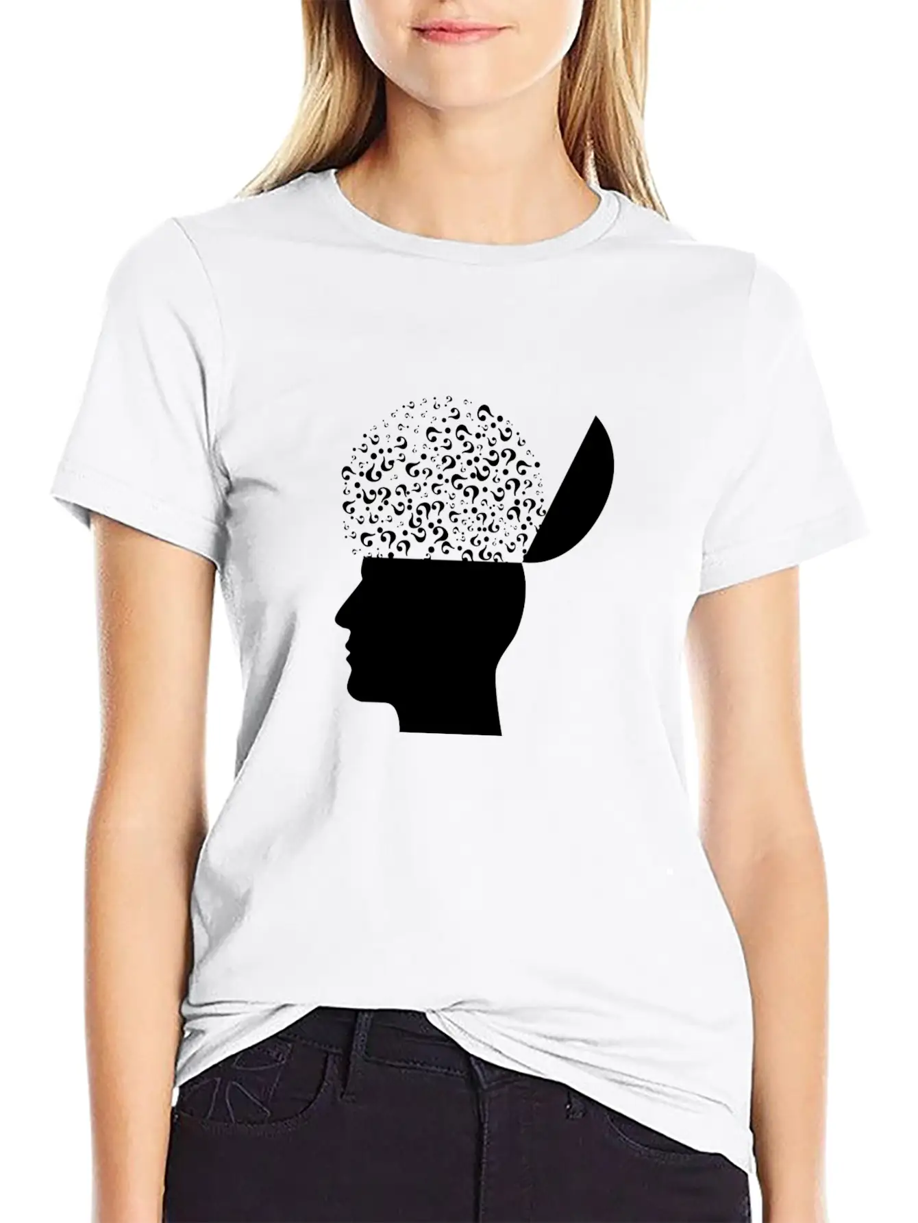 OPEN MIND! GIFT IDEA Unisex Casual T-Shirt – Clean Design For Daily Comfort